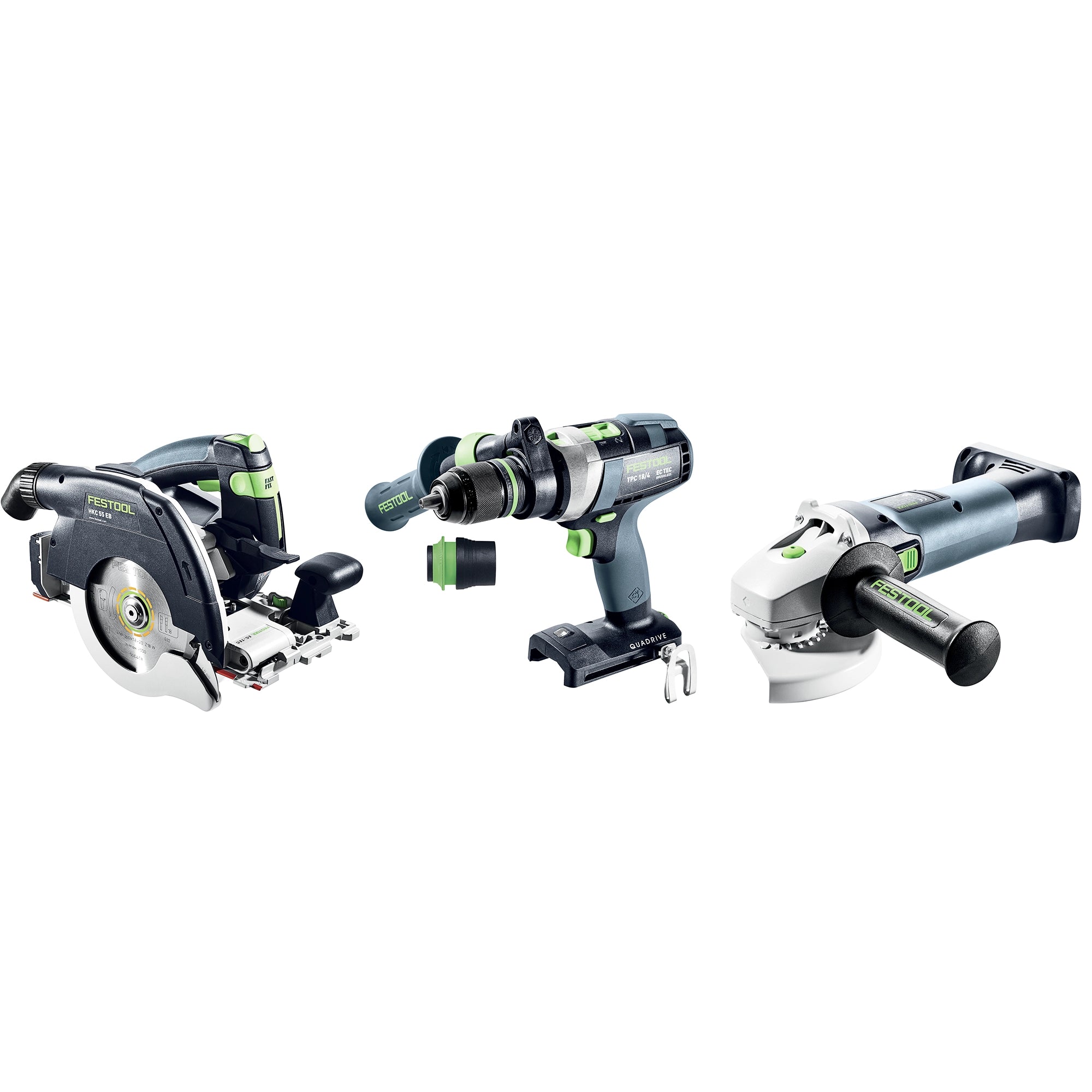 Combo Set Festool HKC 55/TPC 18/AGC 18 18V 5Ah