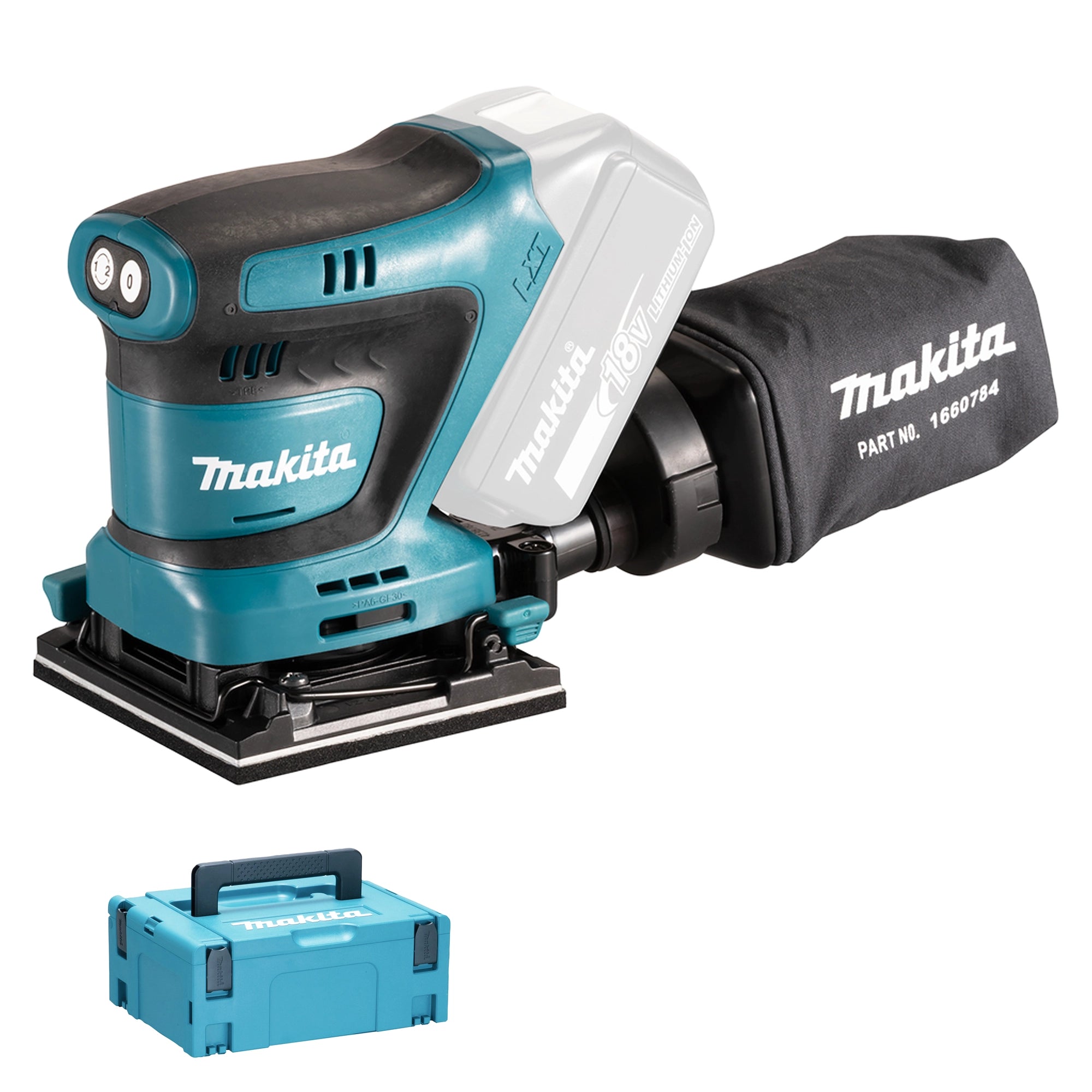 Ponceuse orbitale Makita DBO480Z 18V