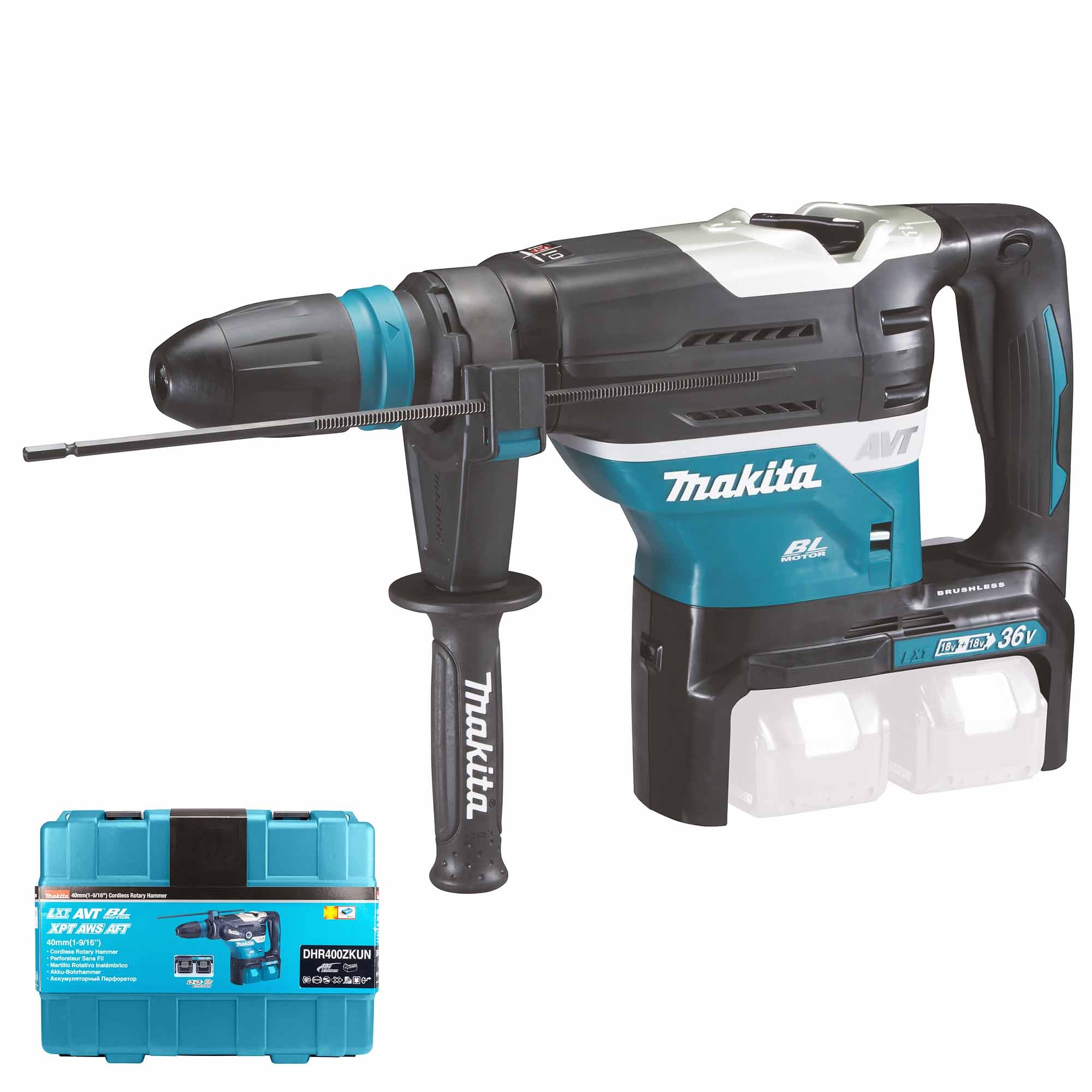 Marteau Burineur Makita DHR400ZKUN 18Vx2