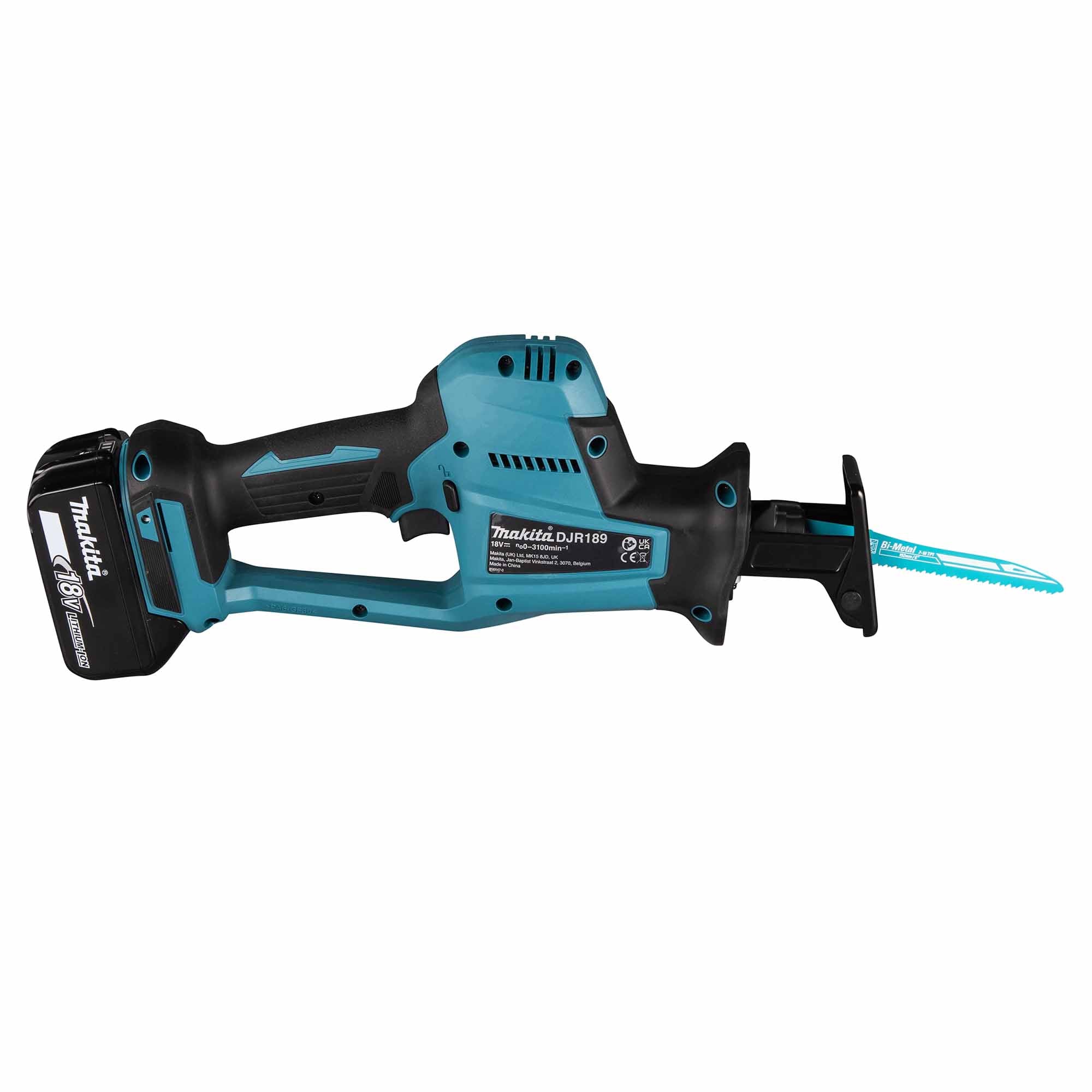 Scie droite Makita DJR189RTJ 18V 5Ah