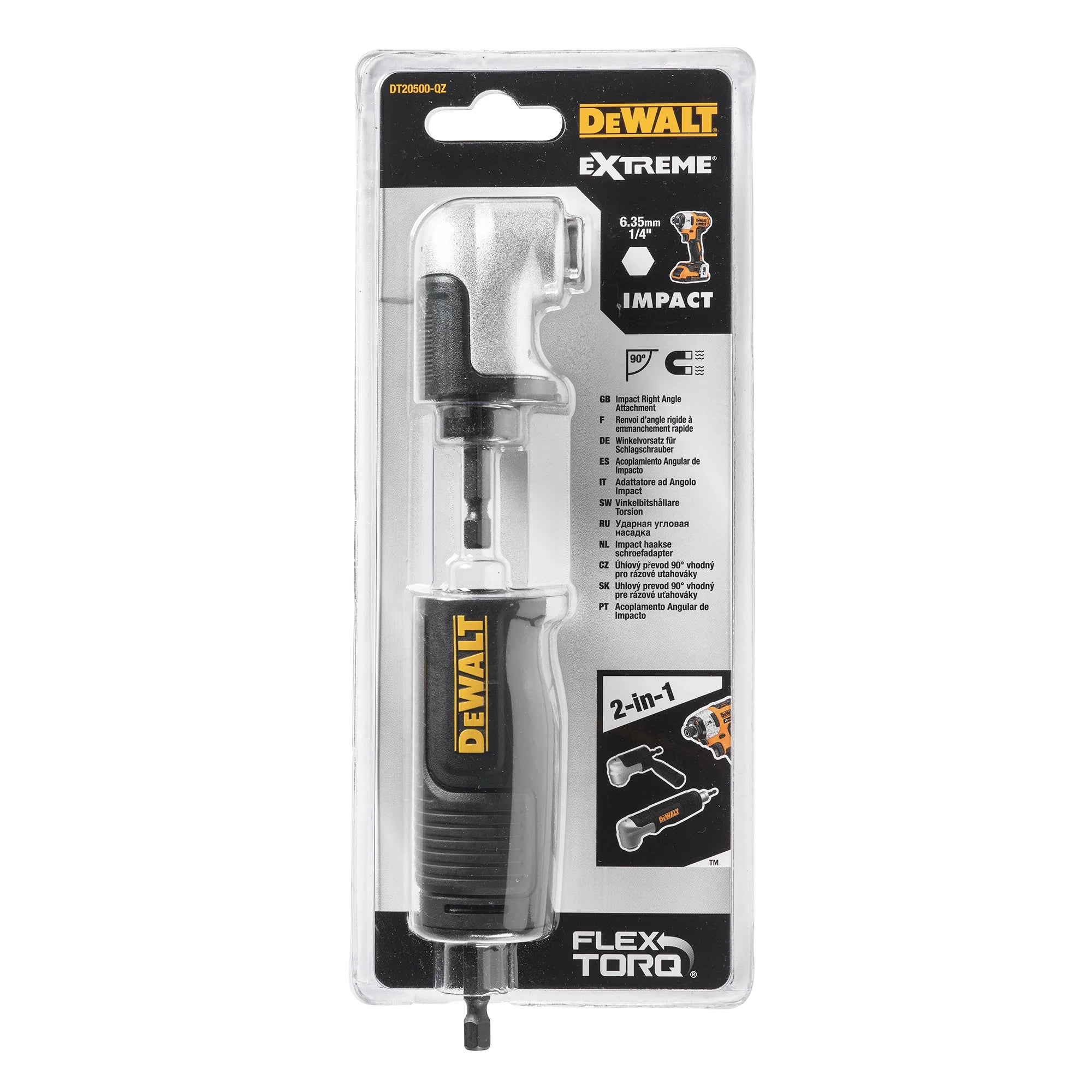 Porte-embout d'angle Dewalt DT20500-QZ