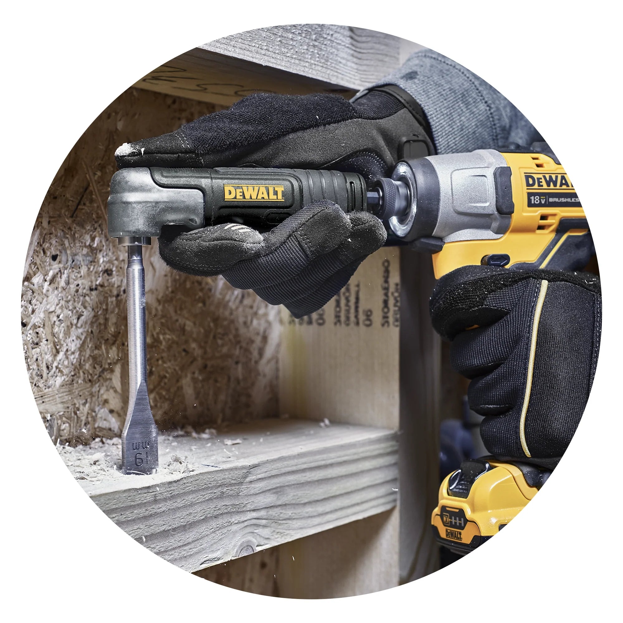 Porte-embout d'angle Dewalt DT20500-QZ