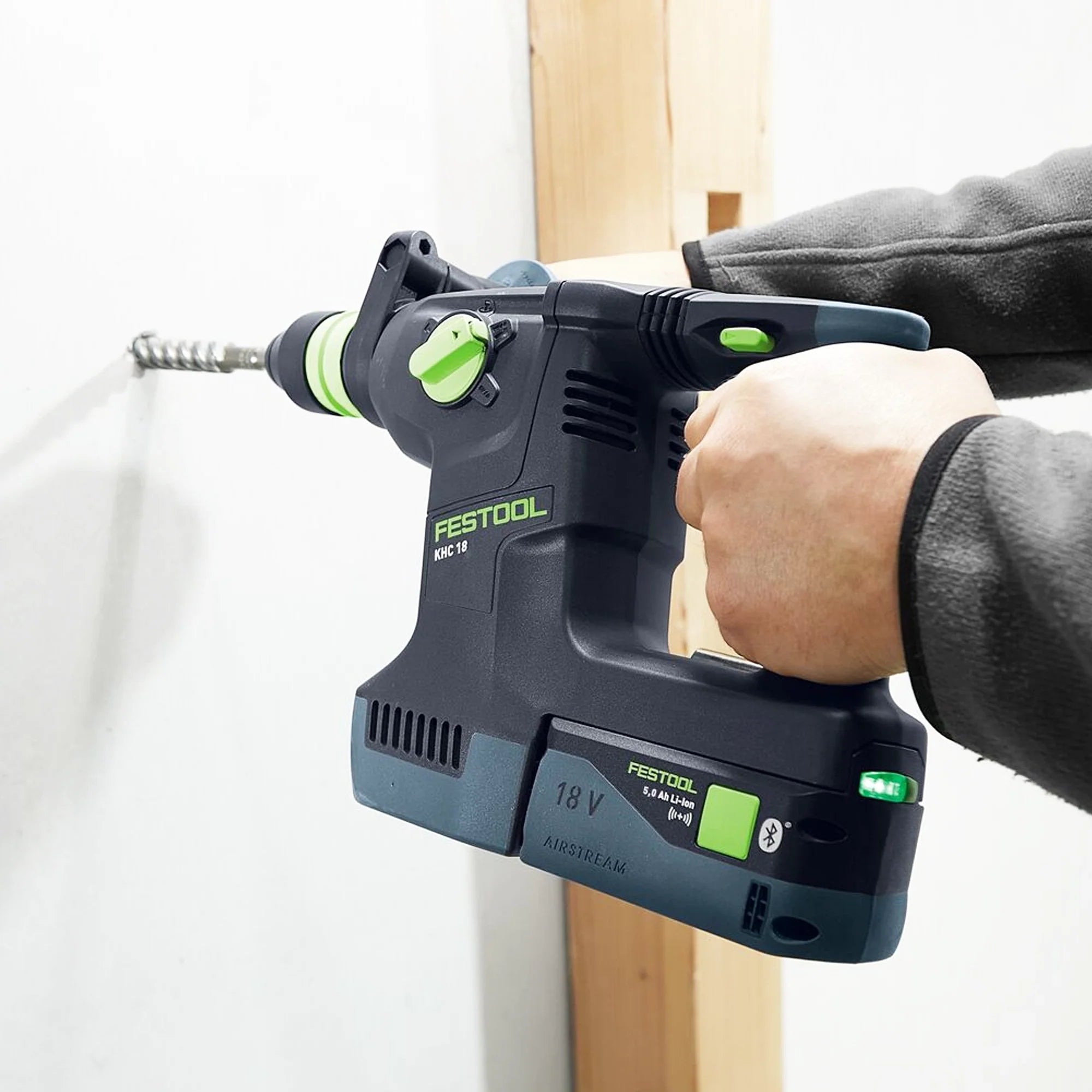 Perforateur burineur Festool KHC 18 5,0 EBI-Plus 18V 5.0 Ah