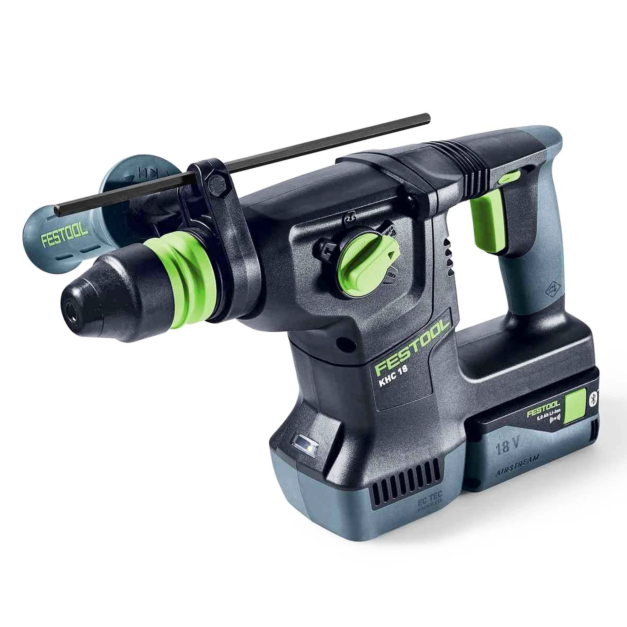 Perforateur burineur Festool KHC 18 5,0 EBI-Plus 18V 5.0 Ah