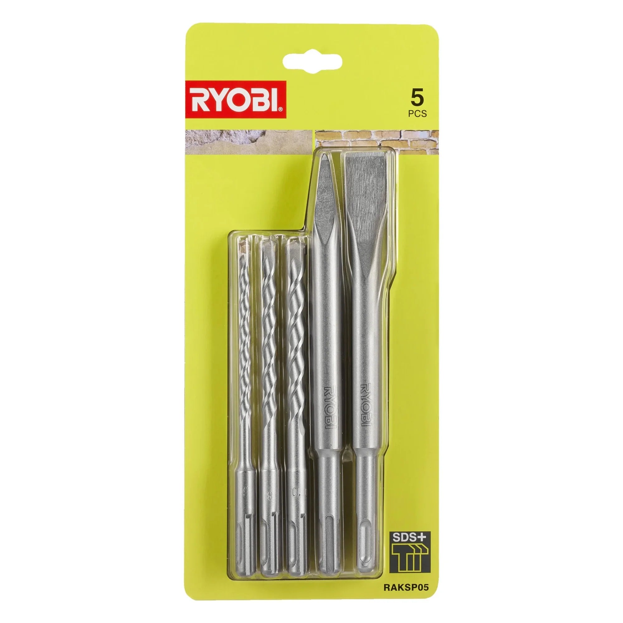 Set de forets SDS plus Ryobi RAKSP05