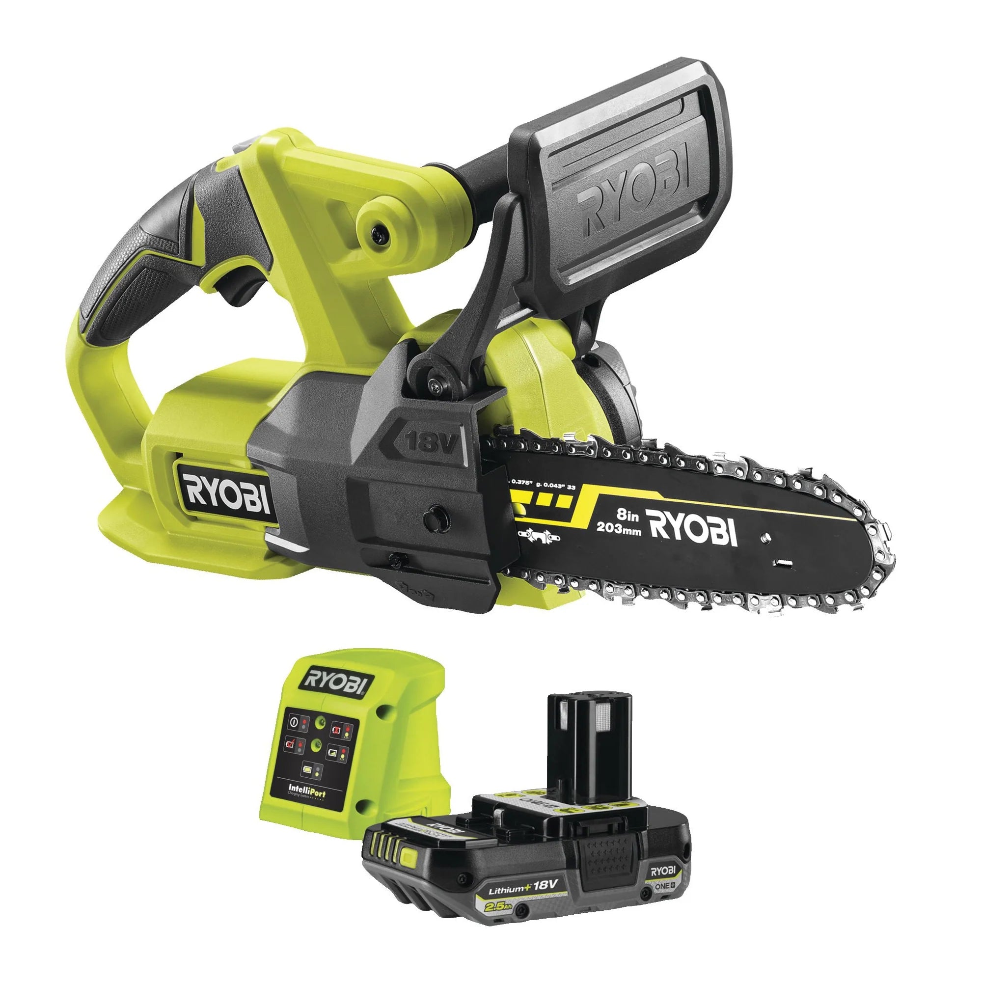 Scie électrique Ryobi RY18CS20A-125 18V 2.5Ah 18V