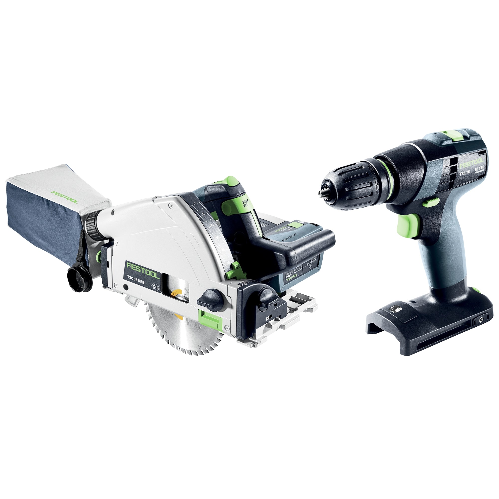 Combo Set Festool TSC 55 K/TXS 18 18V 5Ah