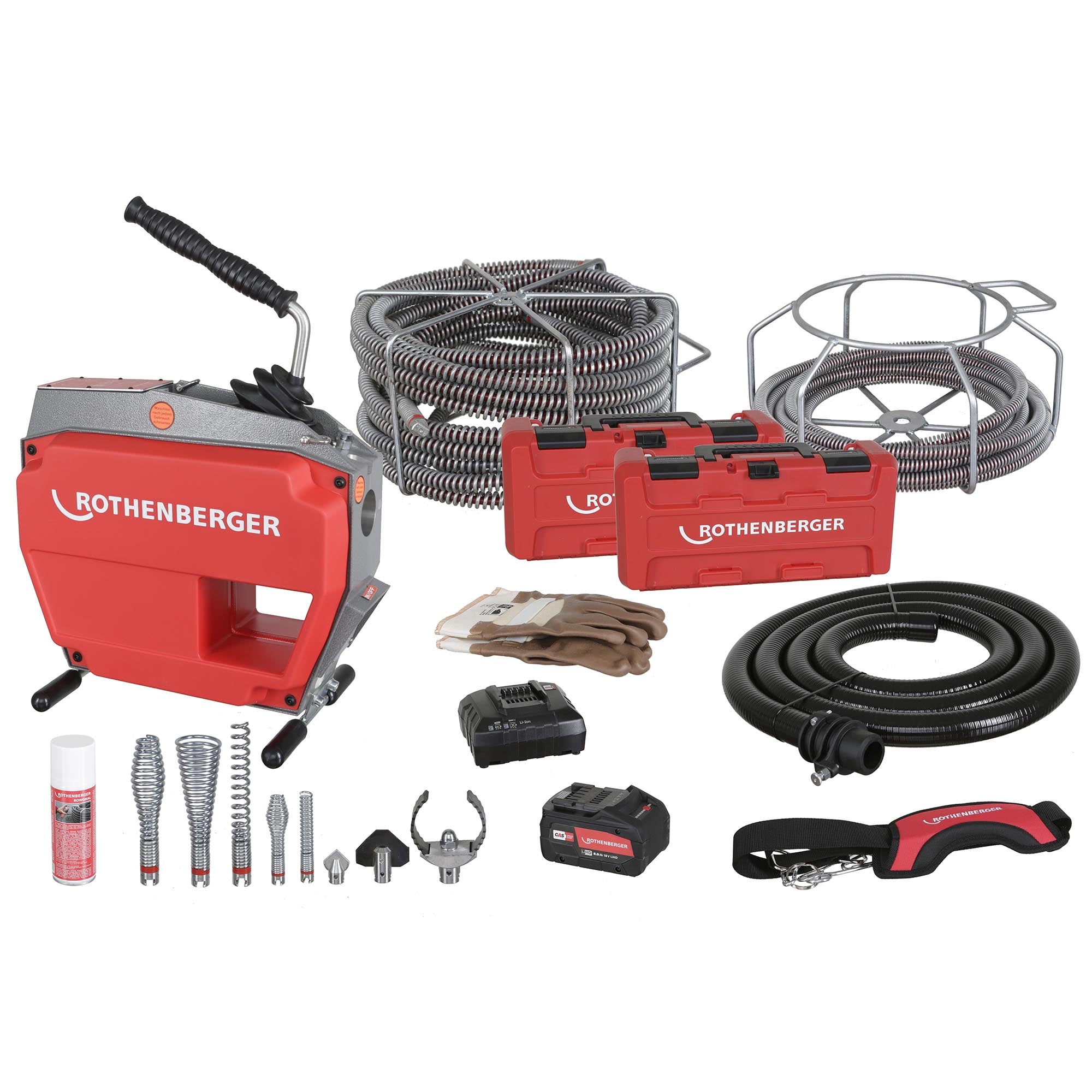 Machine à désosser Rothenberger R600 VarioClean 18V