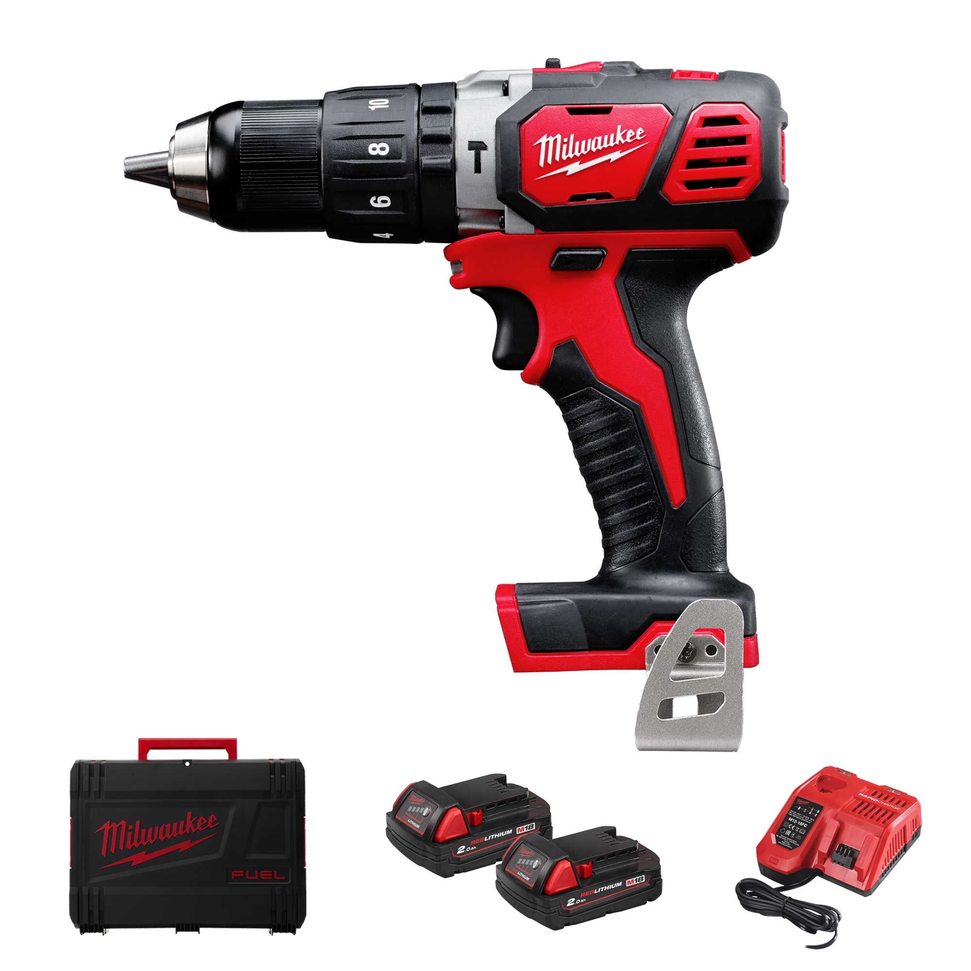 Perceuse percussion Milwaukee M18 BPD-202C