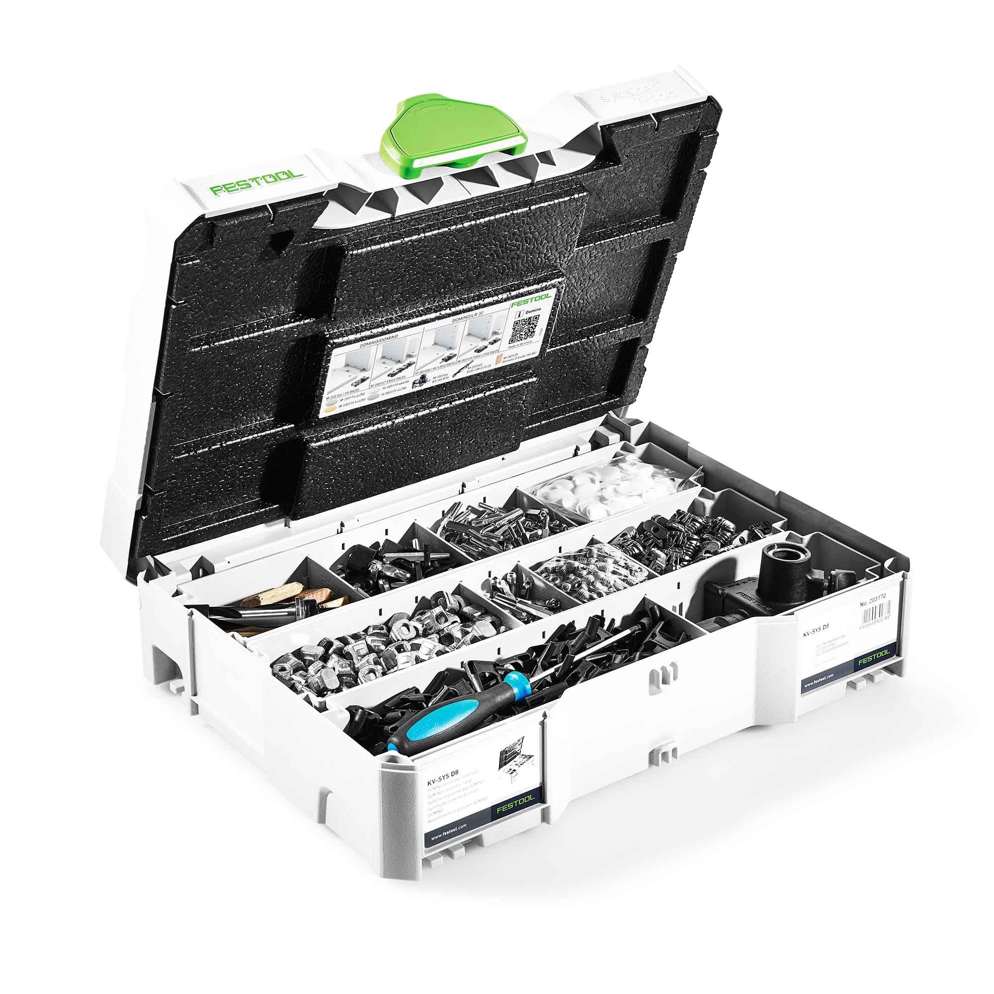 Système d'assemblage Festool DOMINO KV-SYS D8