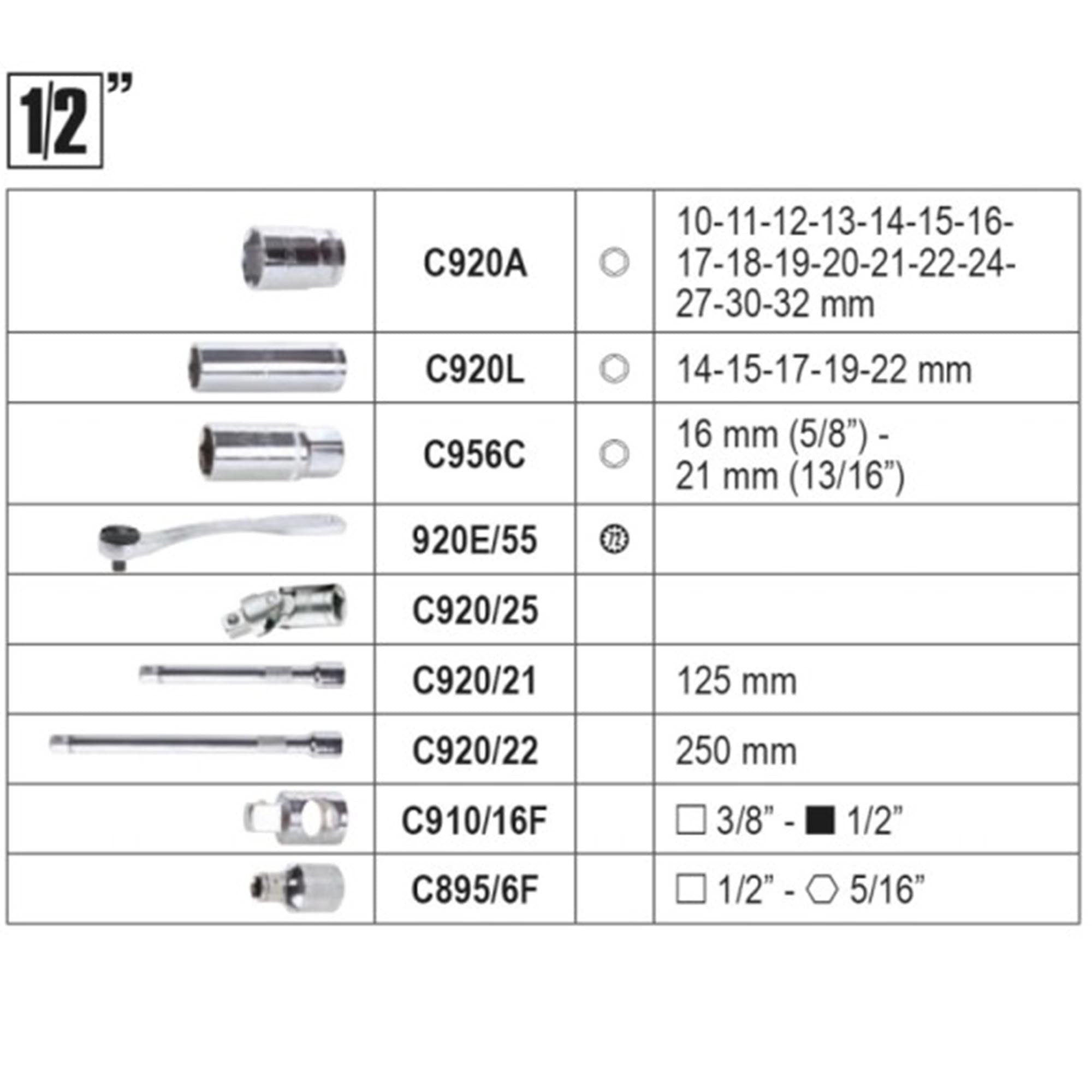 Valise porte clès Beta 2046E C116