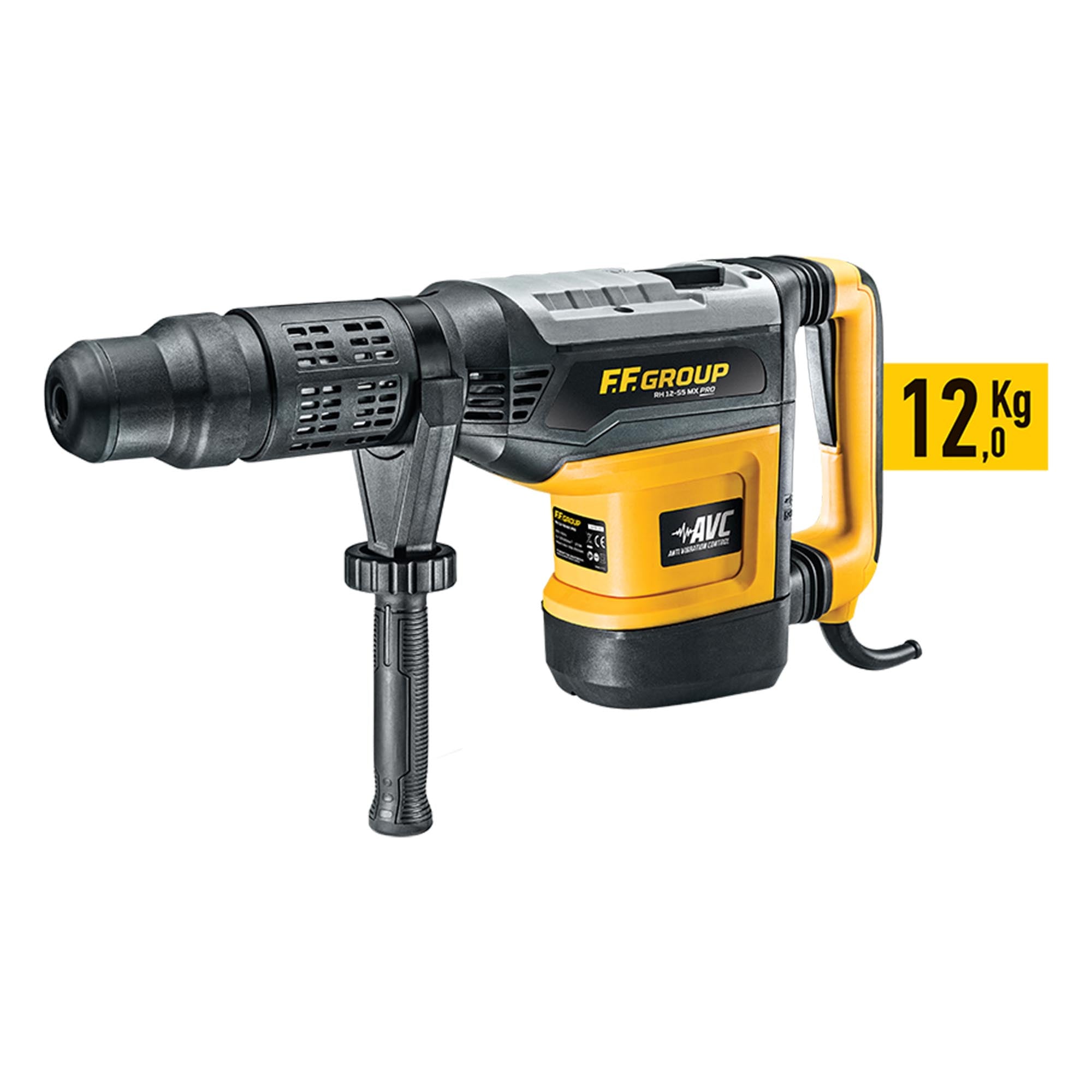 Marteau démolisseur FFgroup RH 12-55 MX Pro 1700W