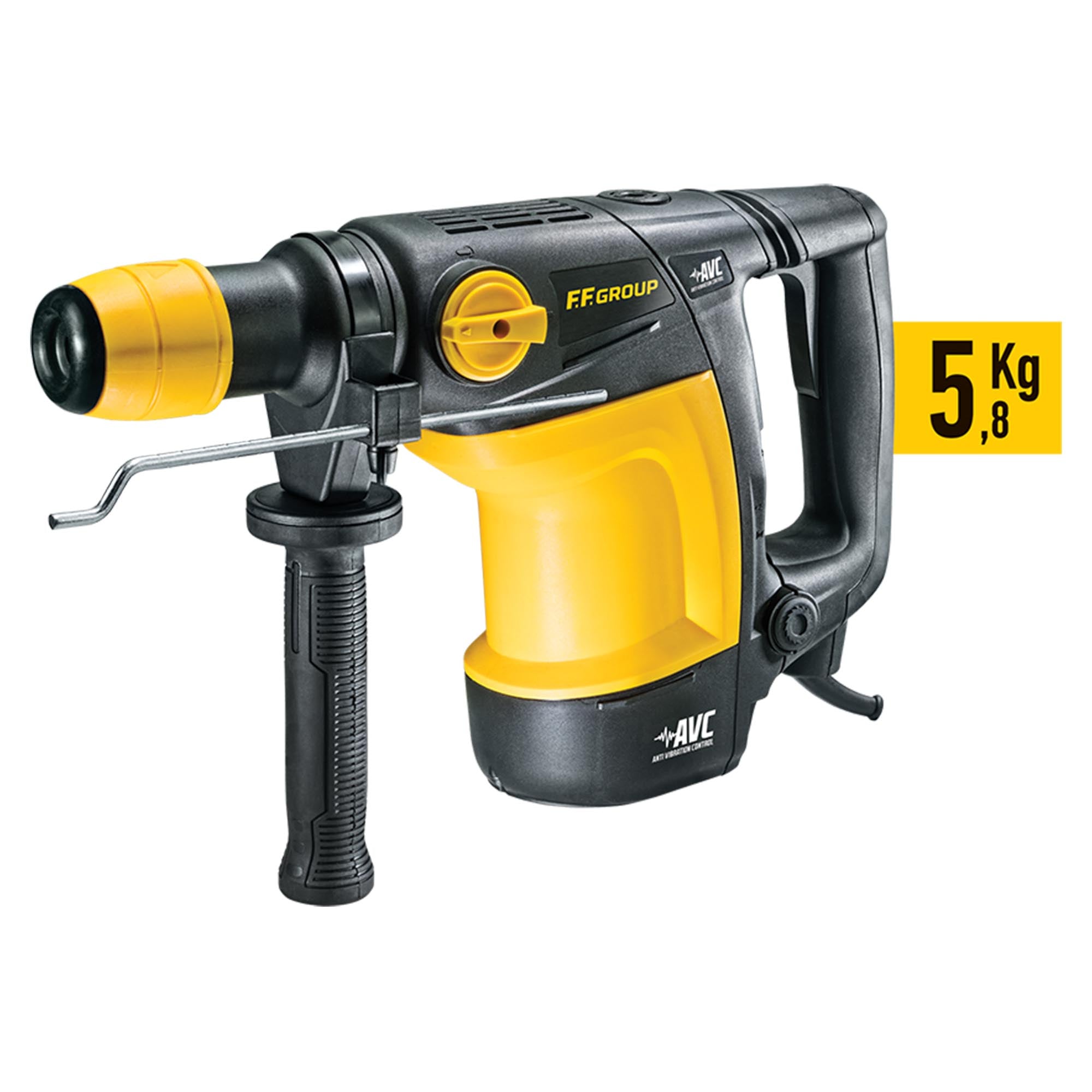 Marteau démolisseur FFgroup RH 5-32 Pro 1100W