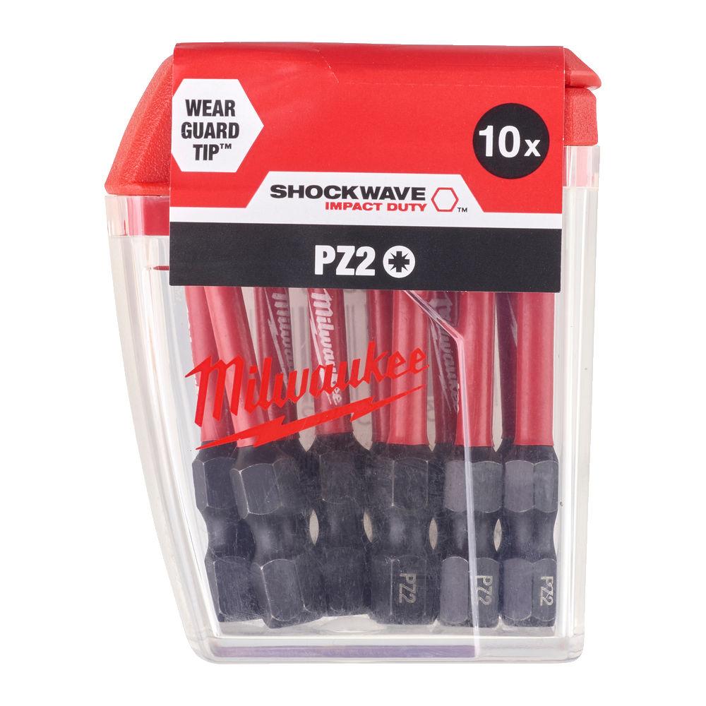 Ensemble d'inserts Milwaukee PZ2 50mm 10 pcs