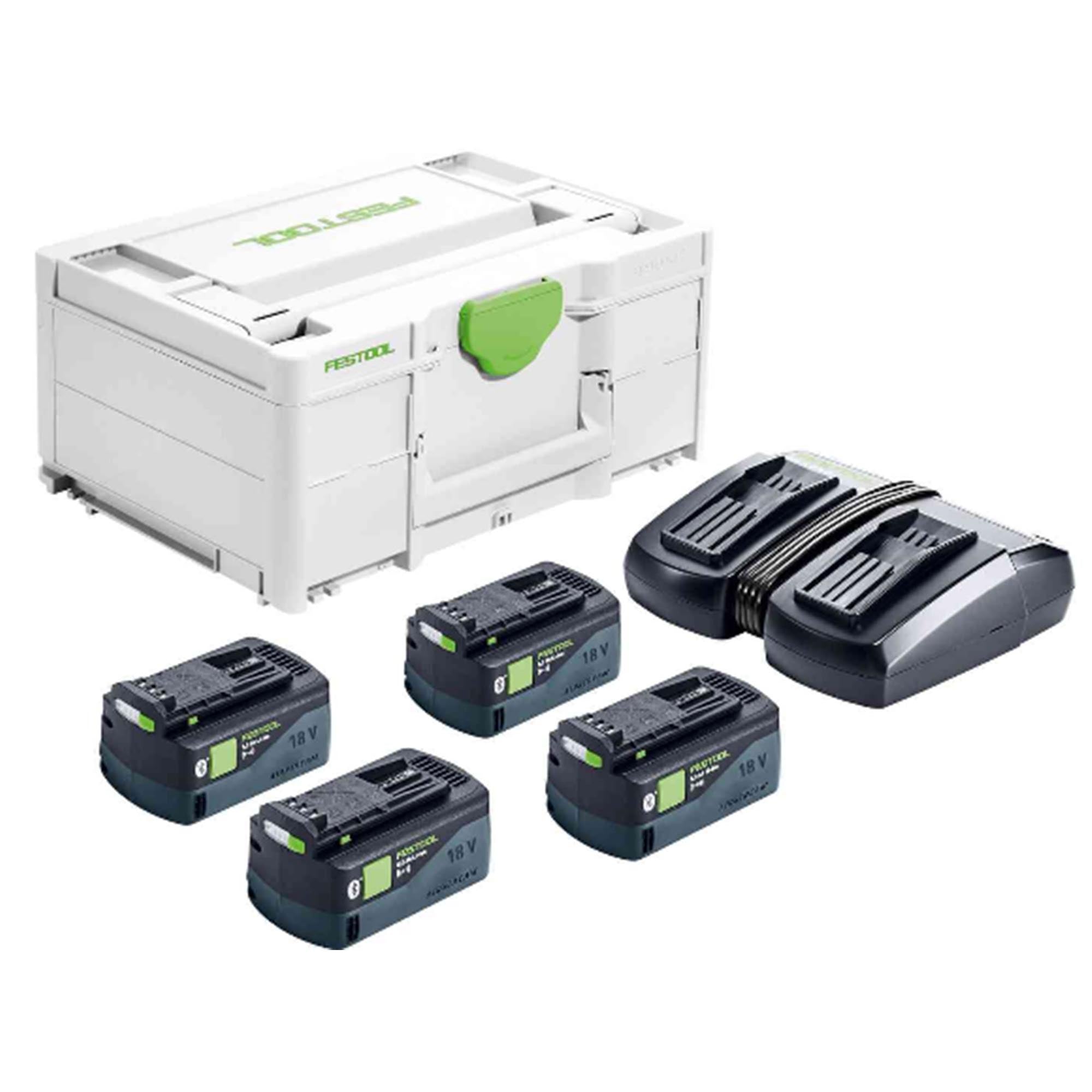 Set Energie Festool SYS 18V 4x5,2/TCL 6 DUO