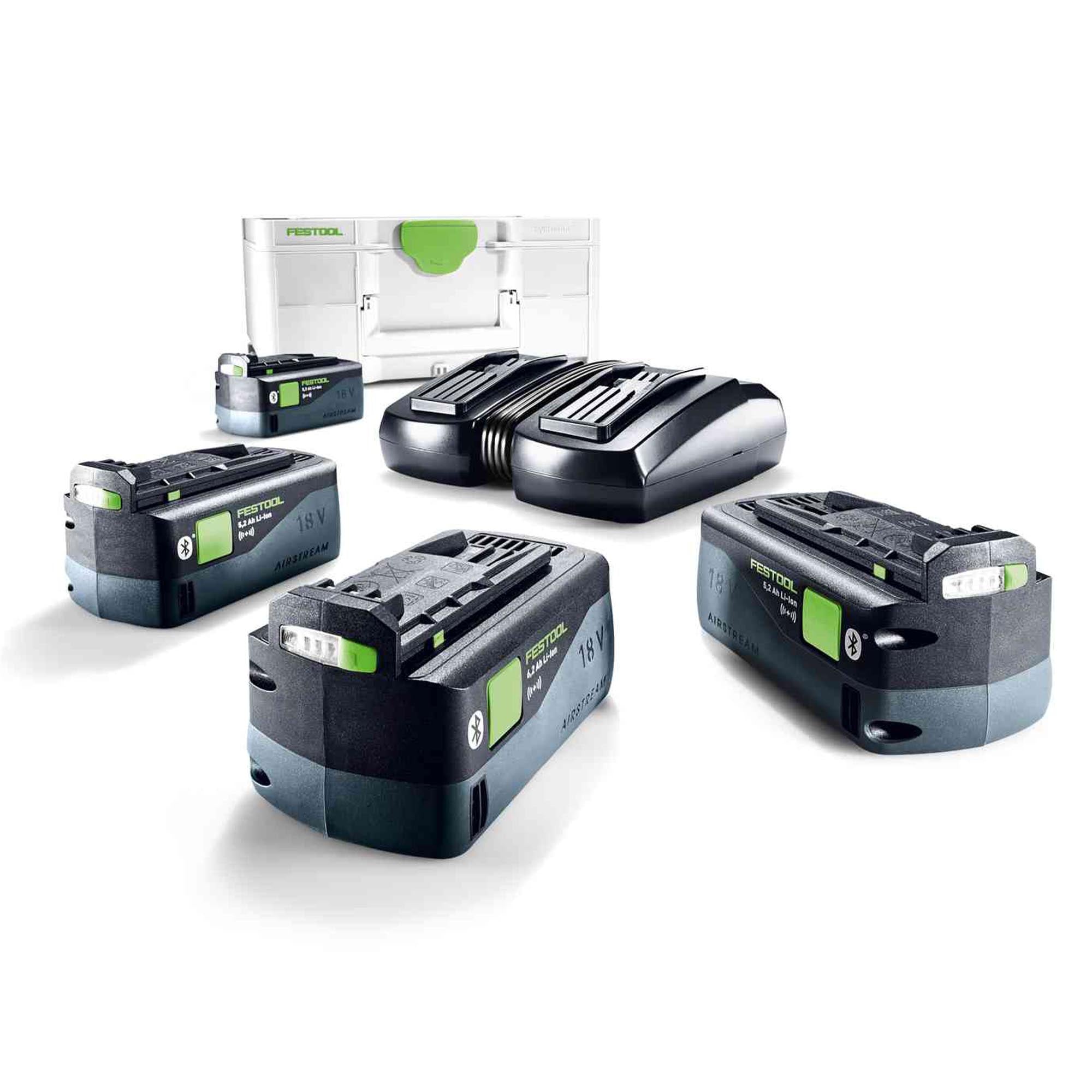 Set Energie Festool SYS 18V 4x5,2/TCL 6 DUO