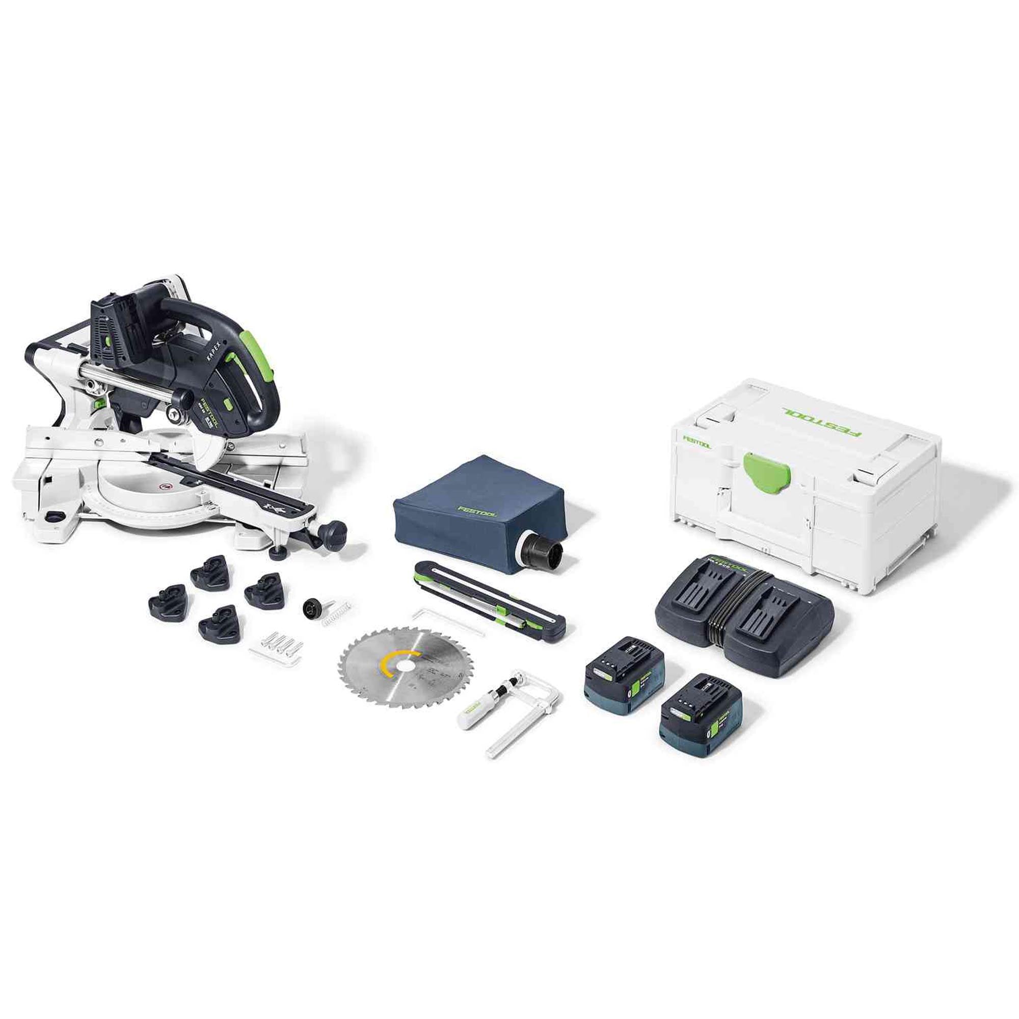 Scie à onglets Festool KAPEX KSC 60 EB 5,2 I-Plus 18/36V 5.2Ah