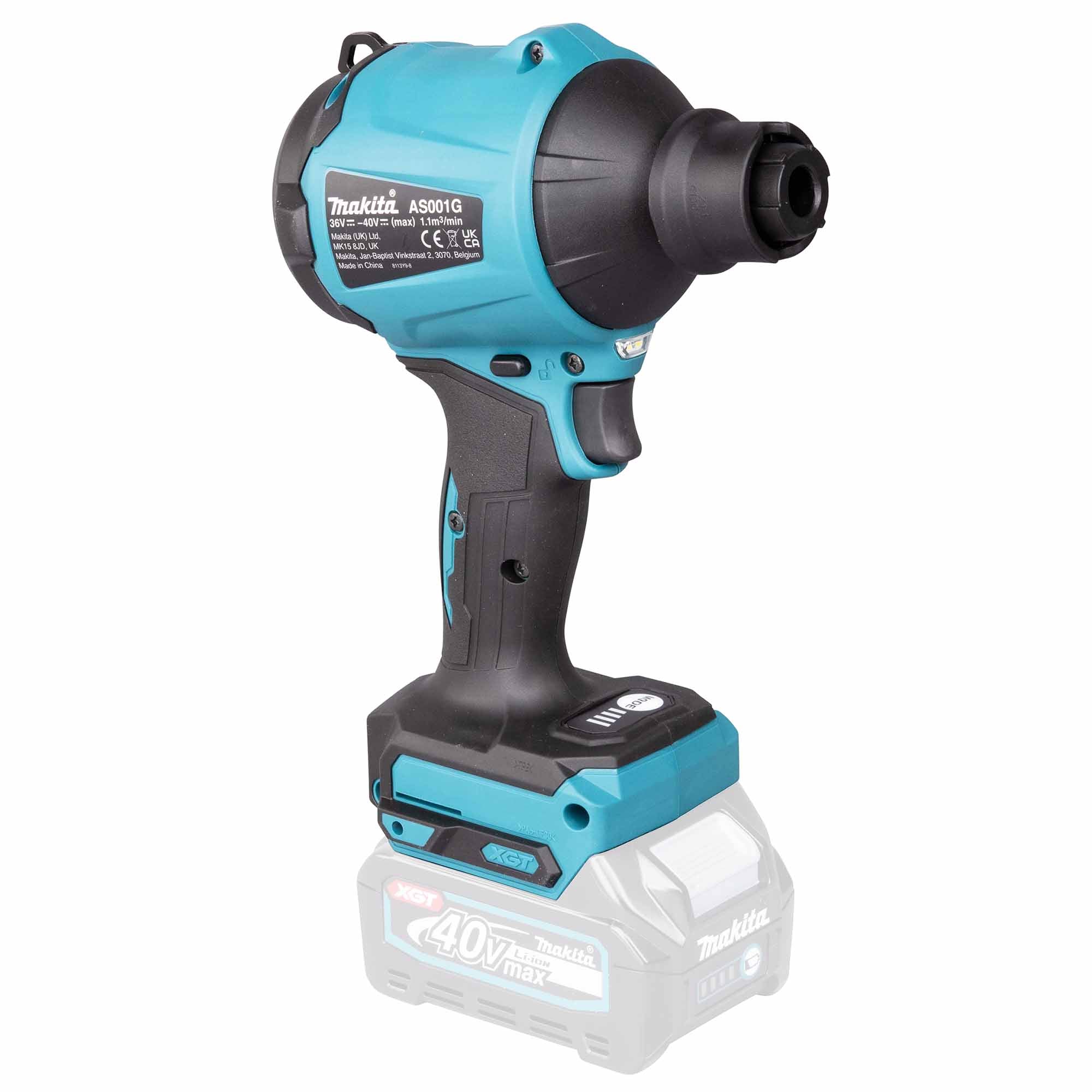 Souffleur au pistolet Makita AS001GZ 40V