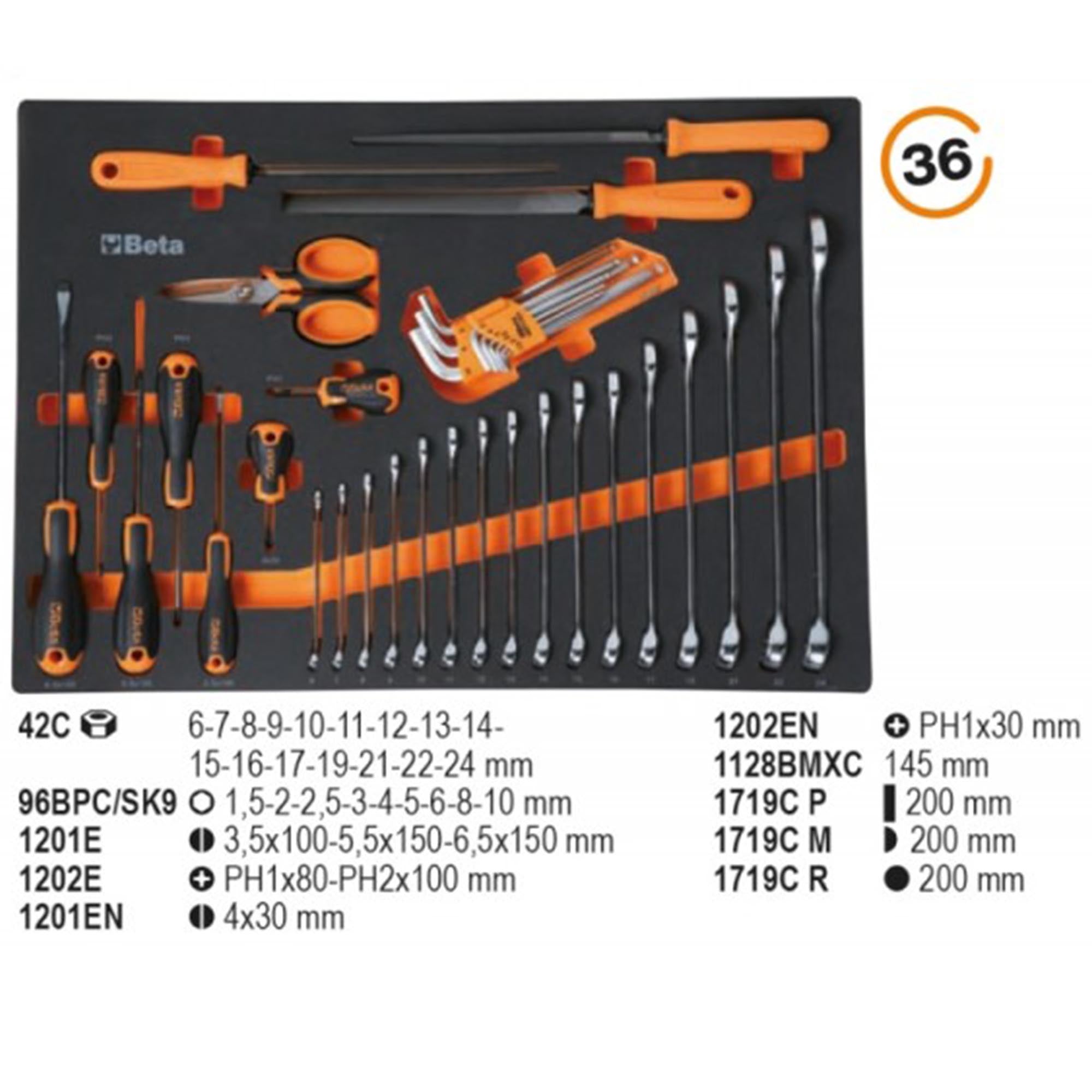 Boîte à outils Beta C04BOX VU