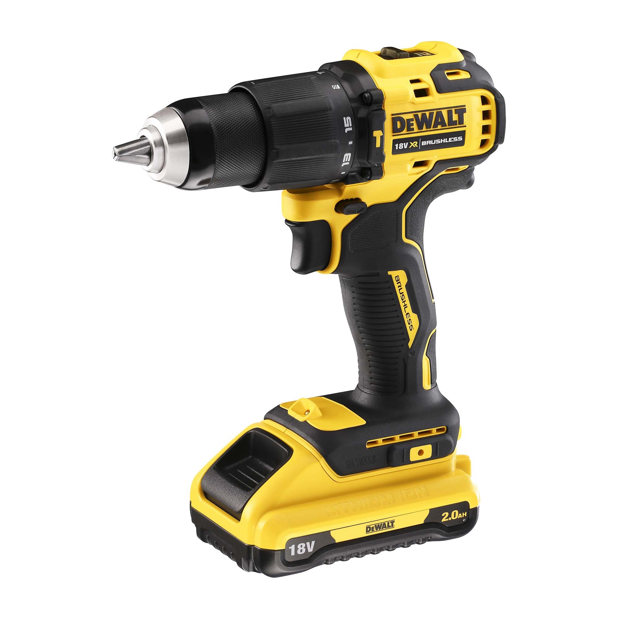 Perceuse à visser Dewalt DCD709D2T 18V 2Ah