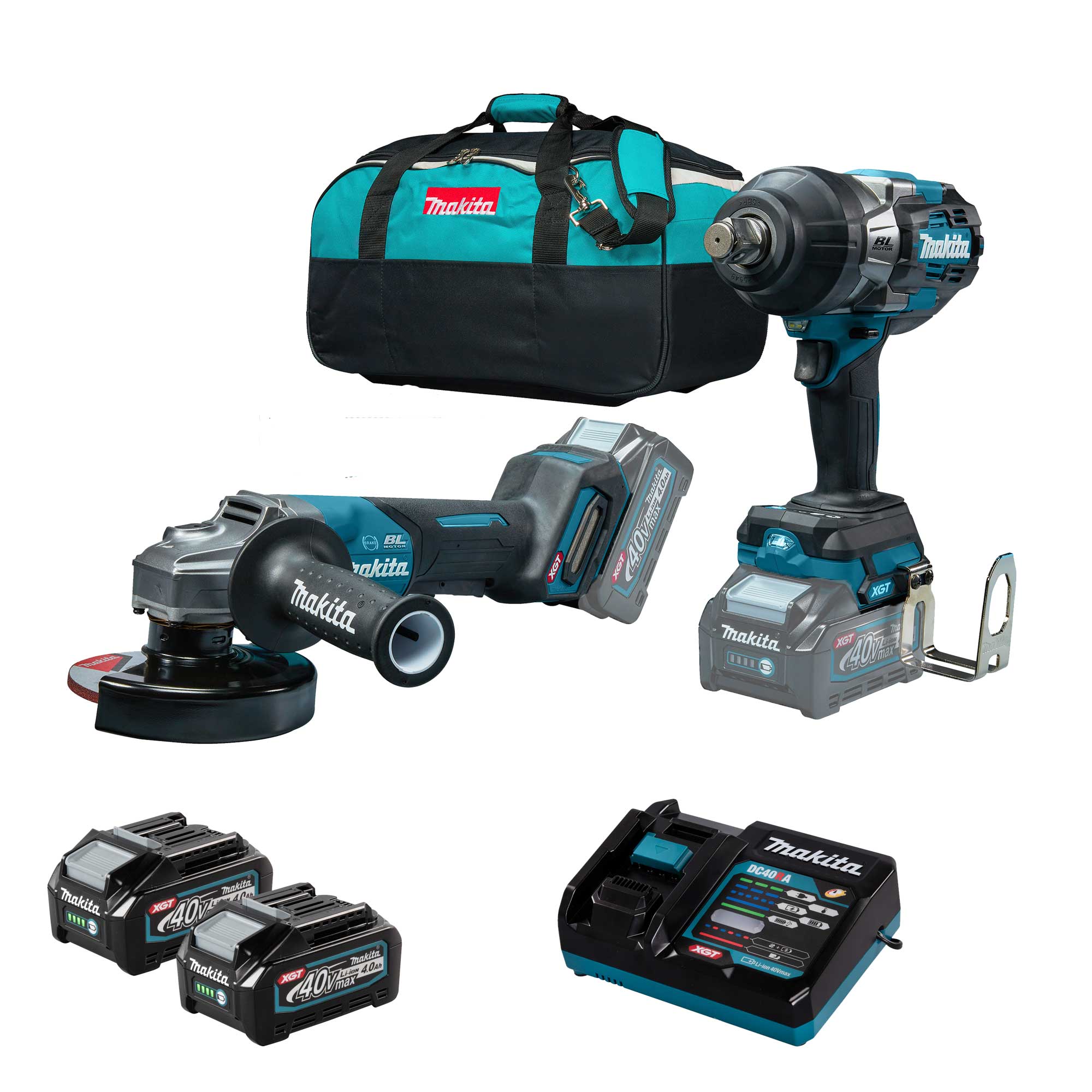 Combo Kit XGT Makita DK0139G202 40V 4.0 Ah