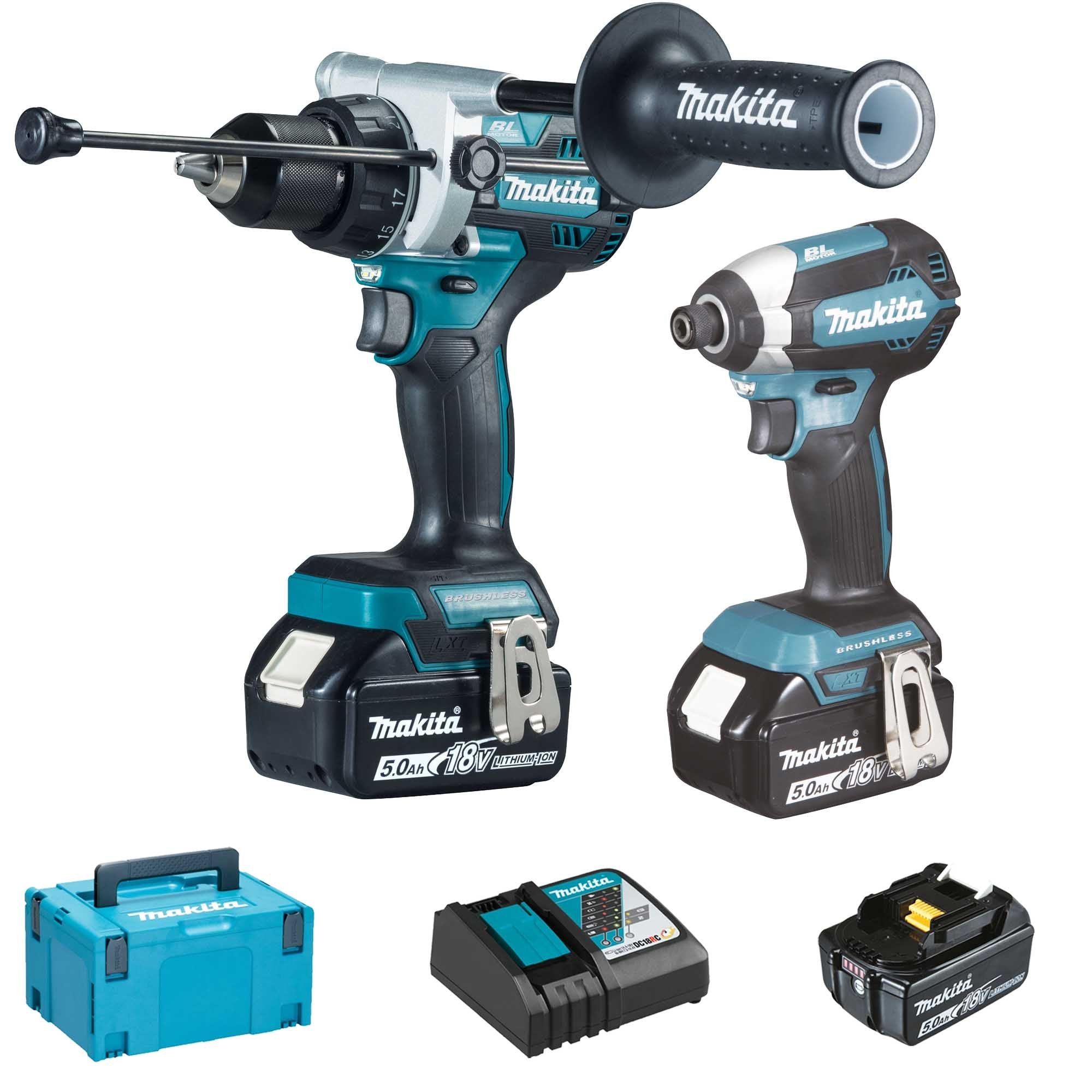 Pack Makita DLX2418TJ 18V 5Ah