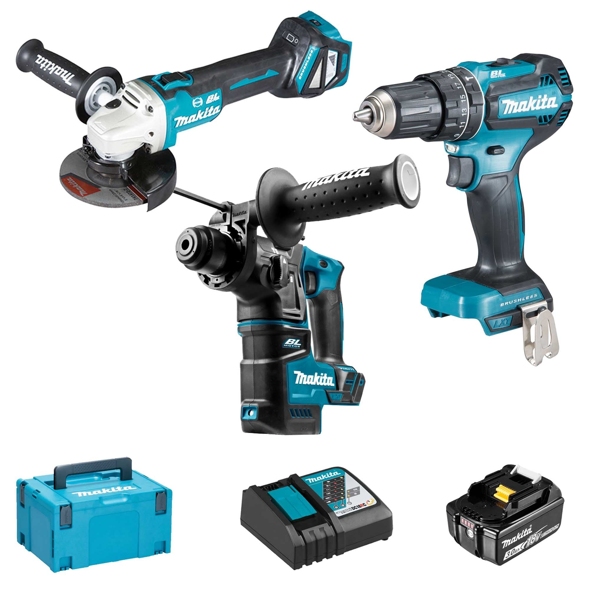 Pack Makita DLX3090TJ 18V 3Ah