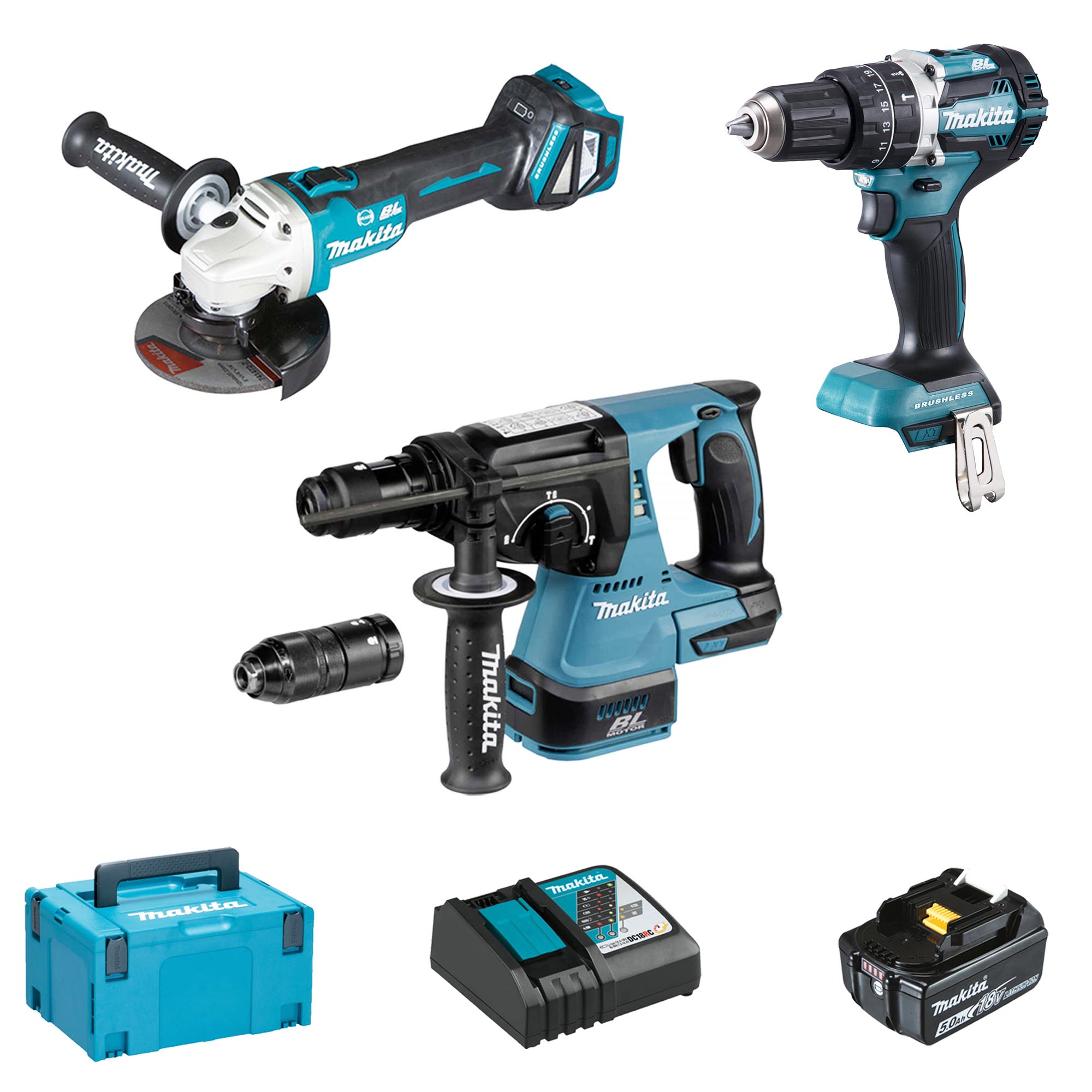 Pack Makita DLX3119TJ 18V 5Ah