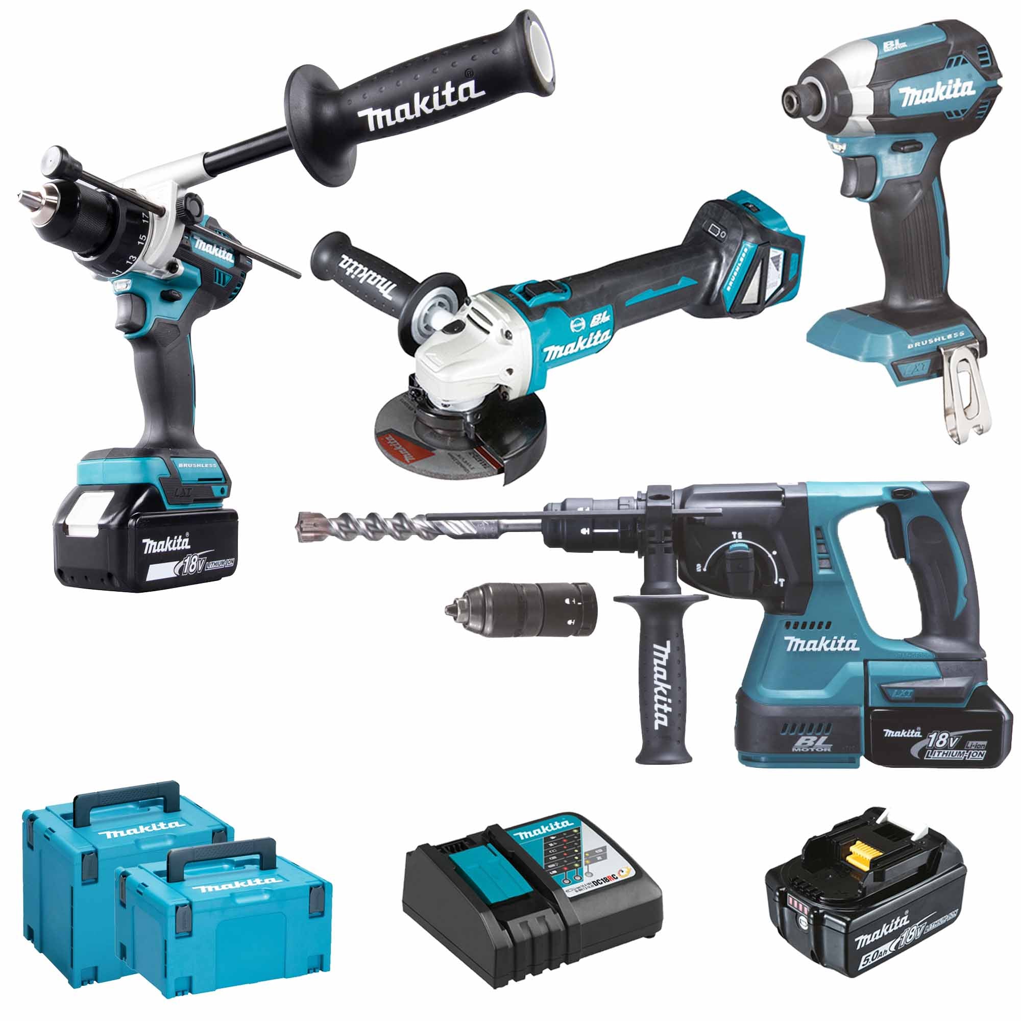 Pack Makita DLX4158TJ 18V 5Ah