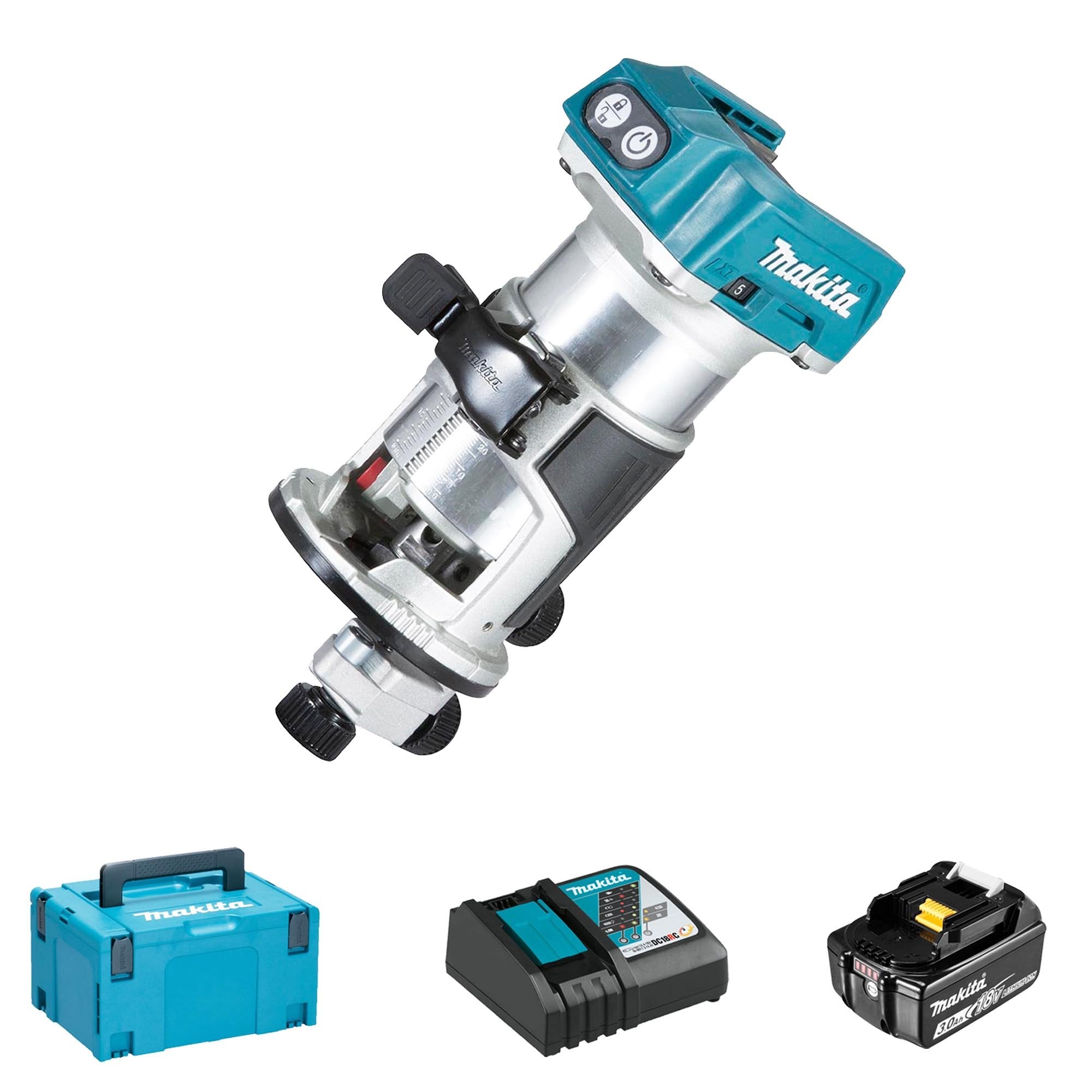 Fraiseuse Makita DRT50ZJX2 18V 3Ah