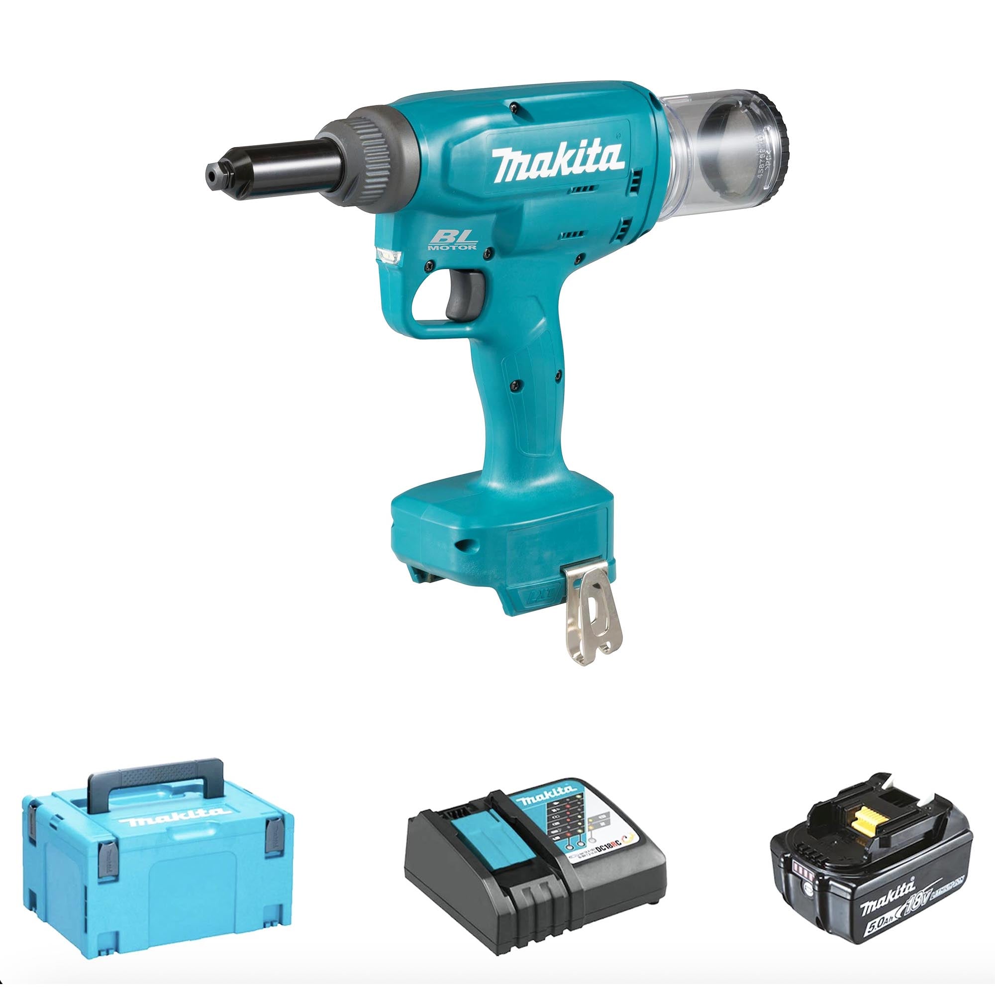 Riveteuse Makita DRV250RTJ 18V 5Ah