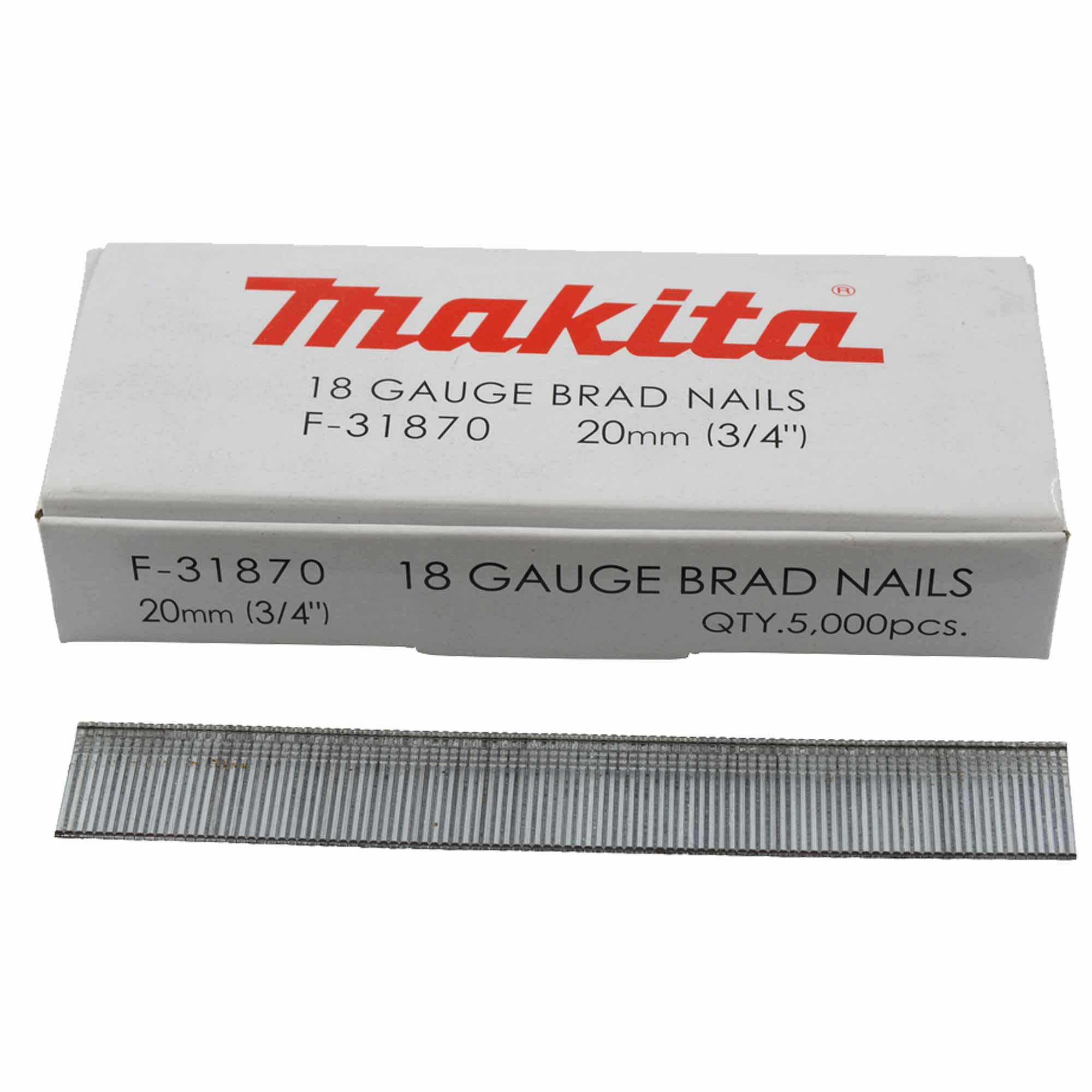 Clous à tête homme galvanisés Makita 18GA