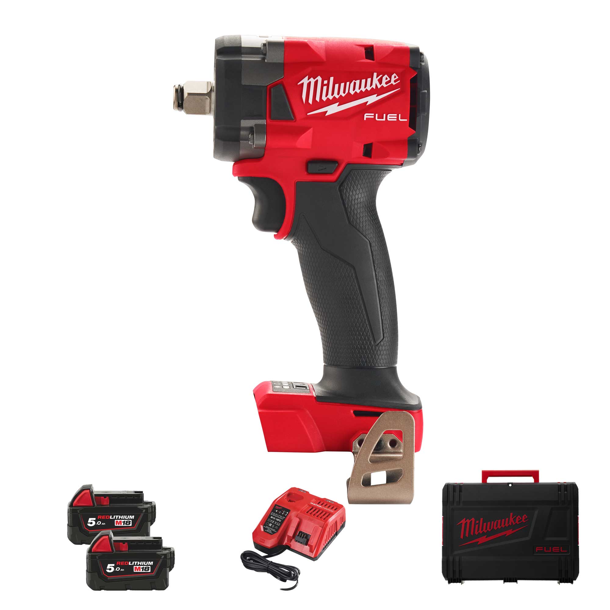 Visseuse à Chocs Milwaukee M18 FIW2F12-502X 5Ah