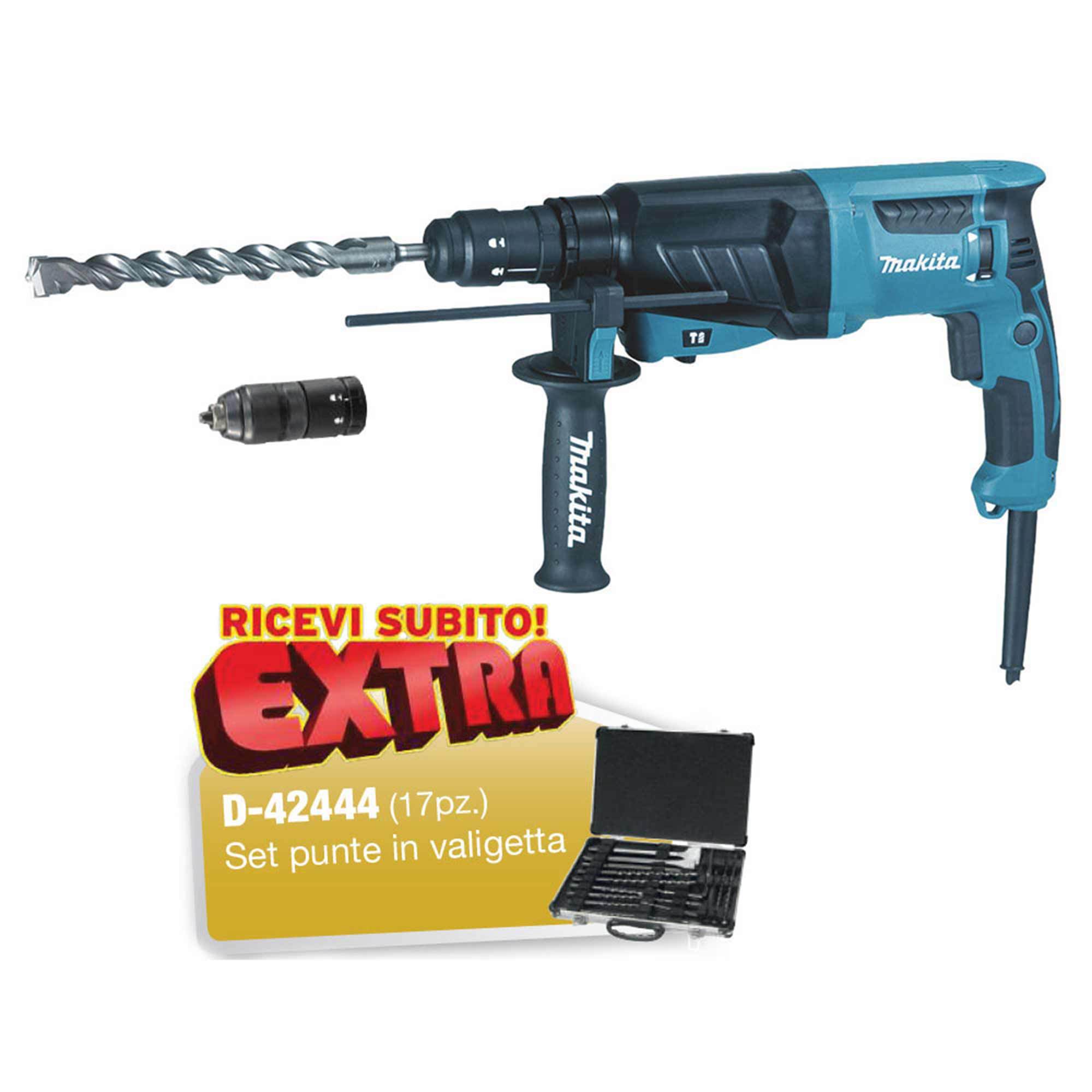 Marteau Makita HR2630TX12 800W