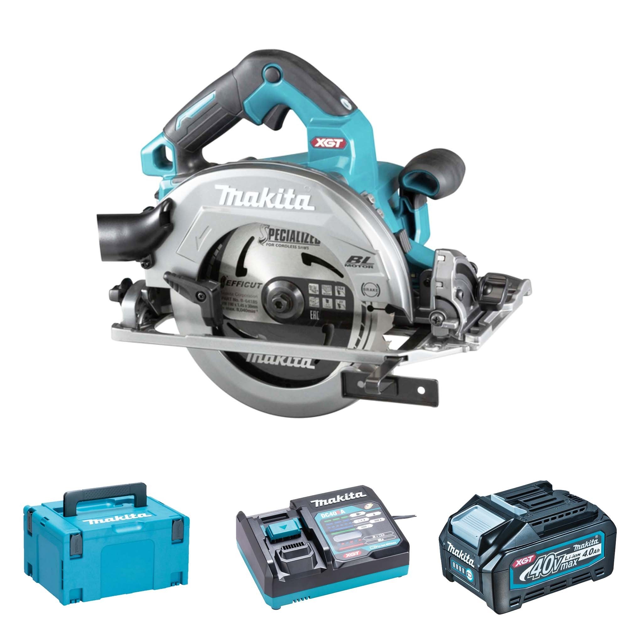 Scie circulaire Makita HS004GM202 40V 4Ah