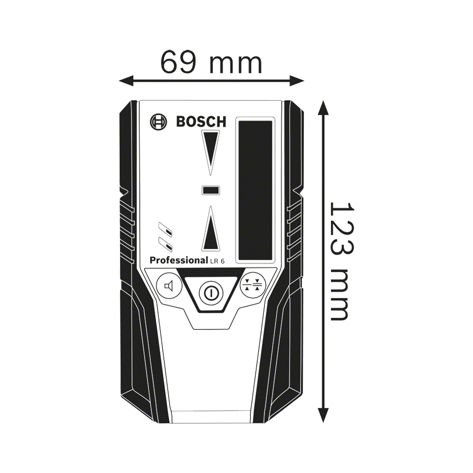 Récepteur laser Bosch LR6