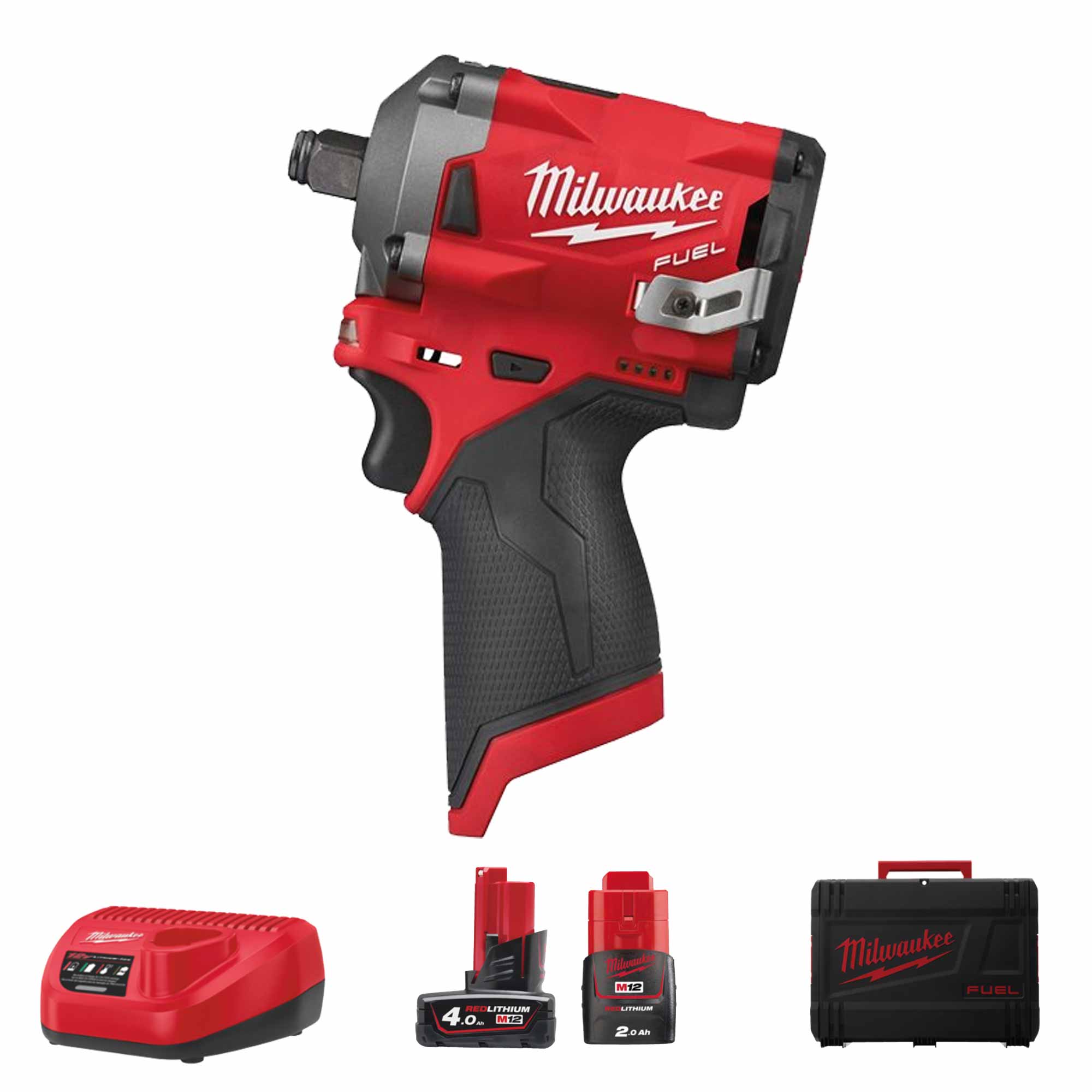 Visseuse à chocs Milwaukee M12 FIWF12-422X 12V 4Ah