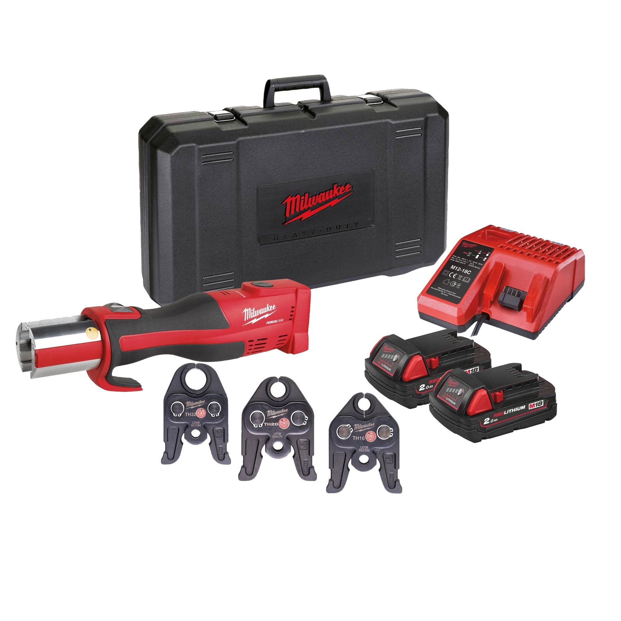 Presseuse Milwaukee M18 BLHPT-202C TH-SET 18v