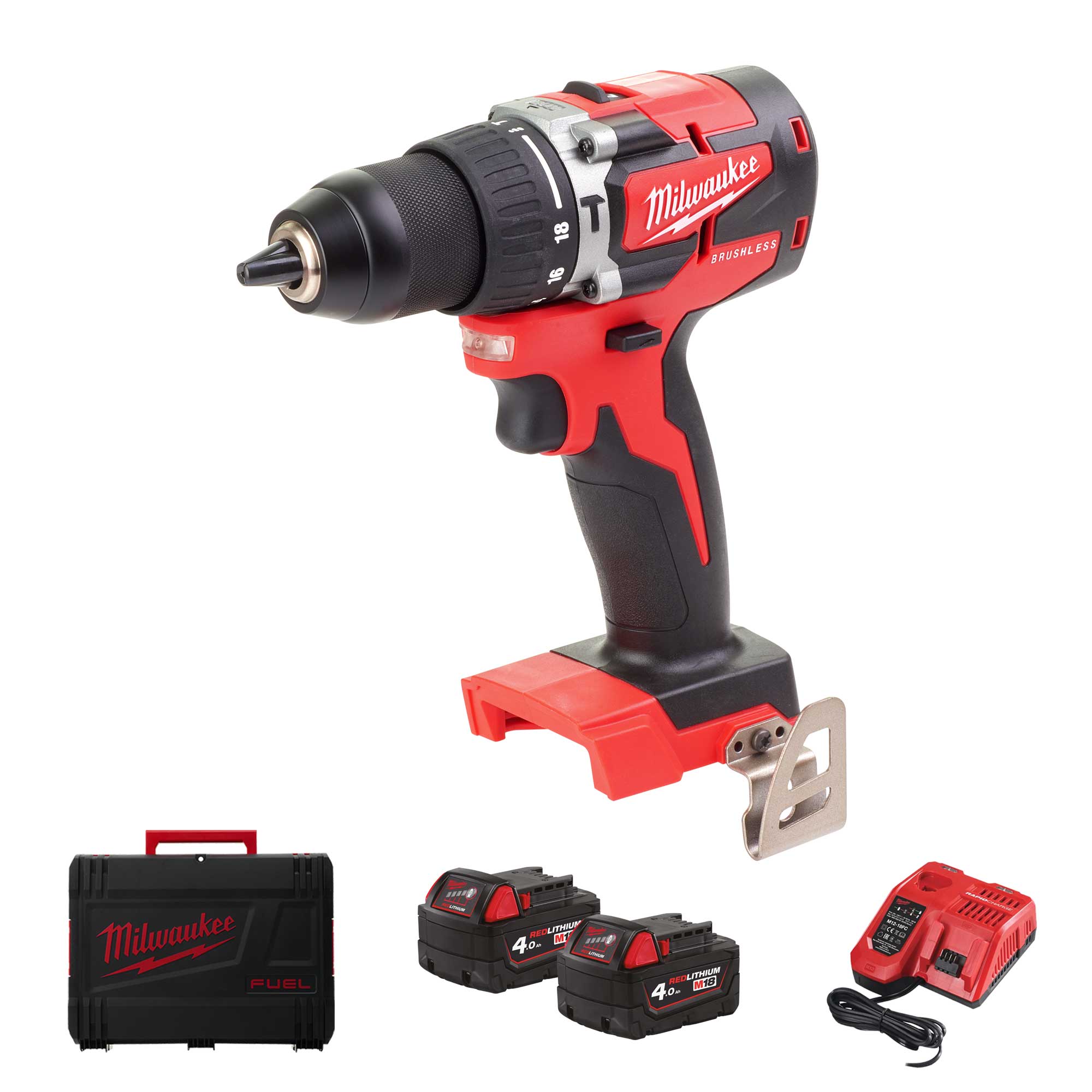 Perceuse percussion Milwaukee M18 CBLPD-502C