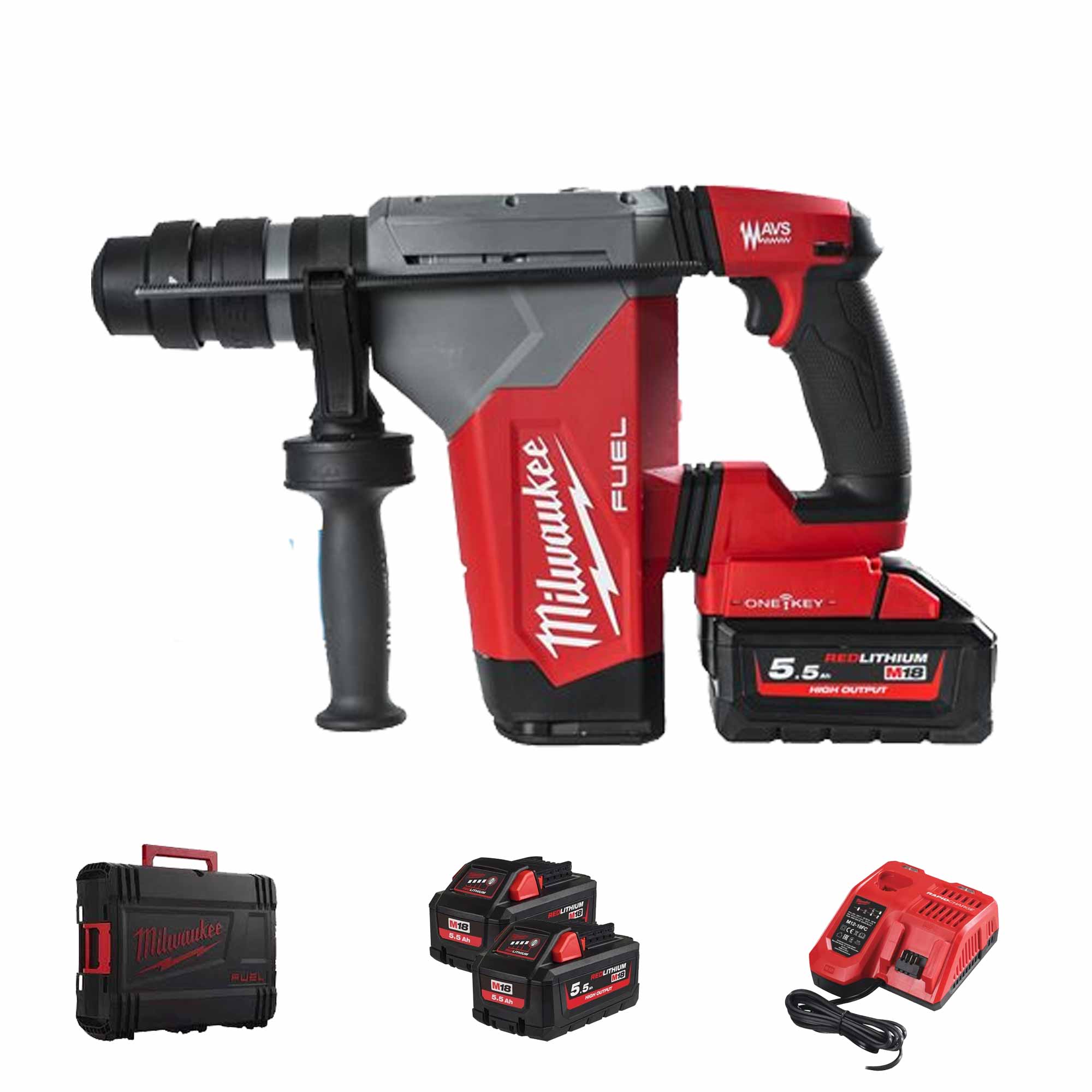 Marteau Milwaukee M18 ONEFHPX-552X 18V 5Ah