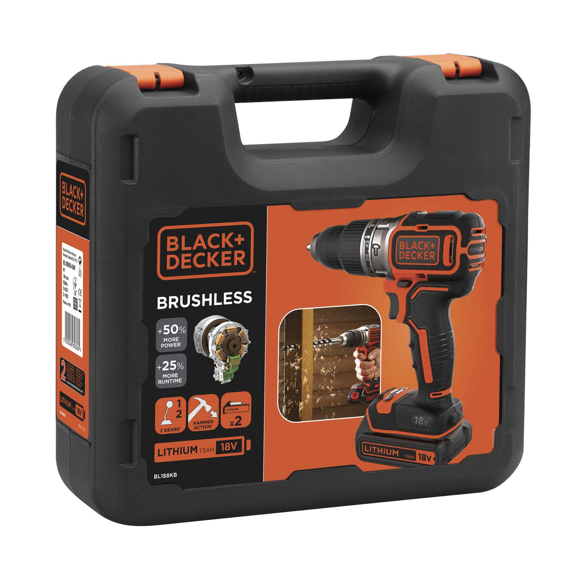 Perceuse à Percussion Black&Decker BL188KB-QW