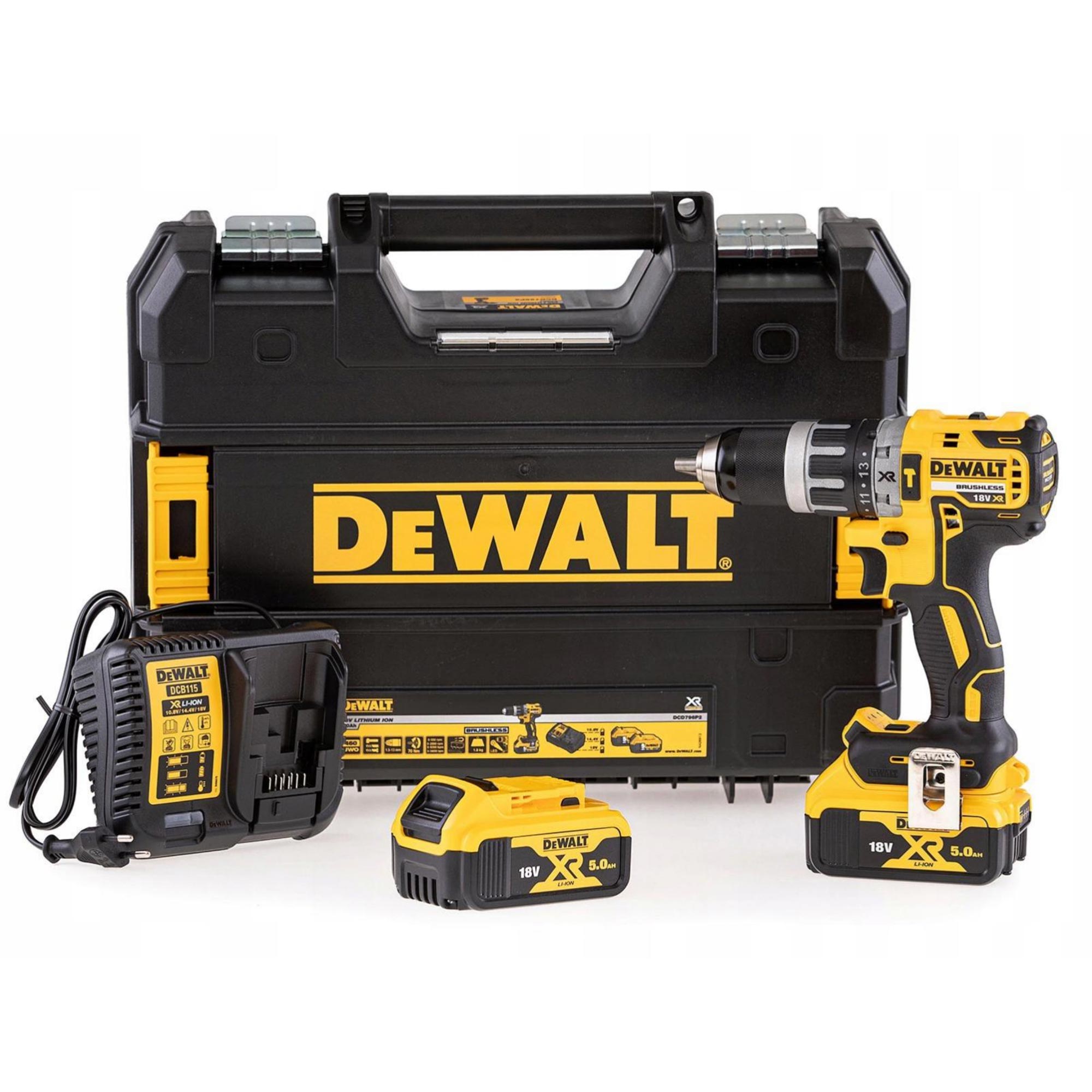 Perceuse à visser Dewalt DCD796P2 18V 5ah