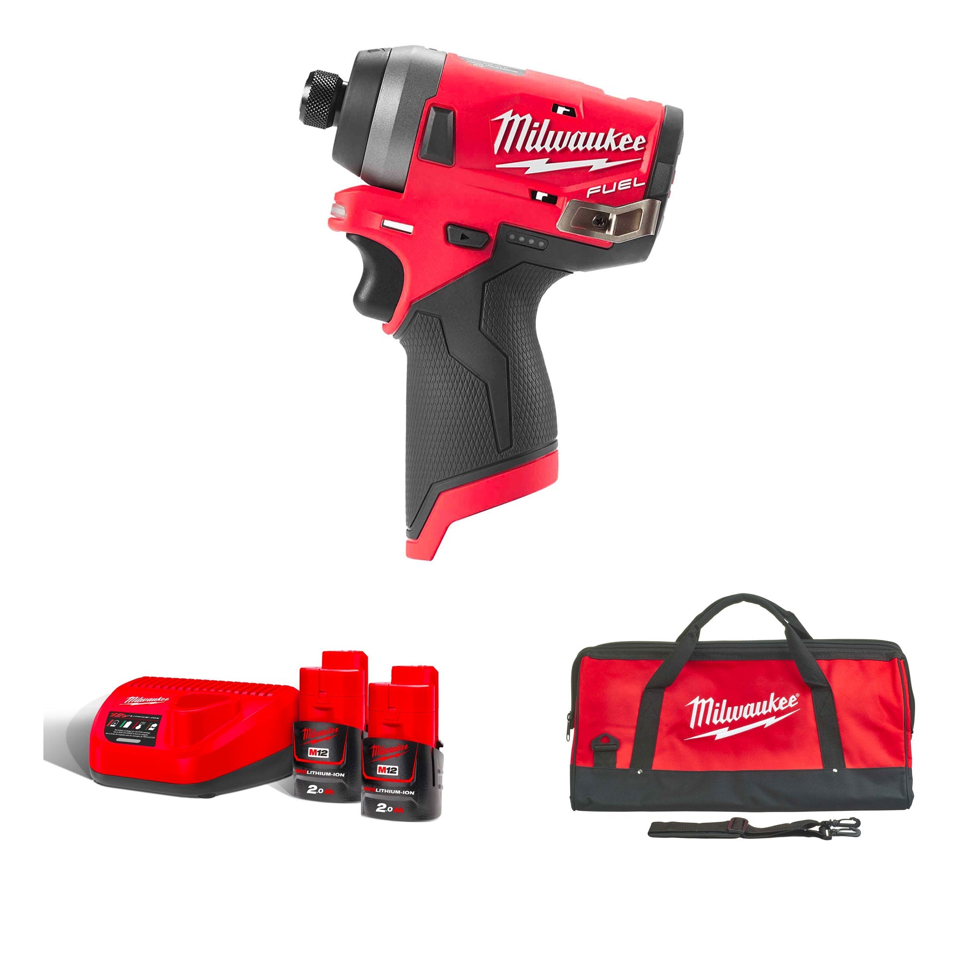 Visseuse à Chocs Milwaukee M12 FID-202 12V 2Ah