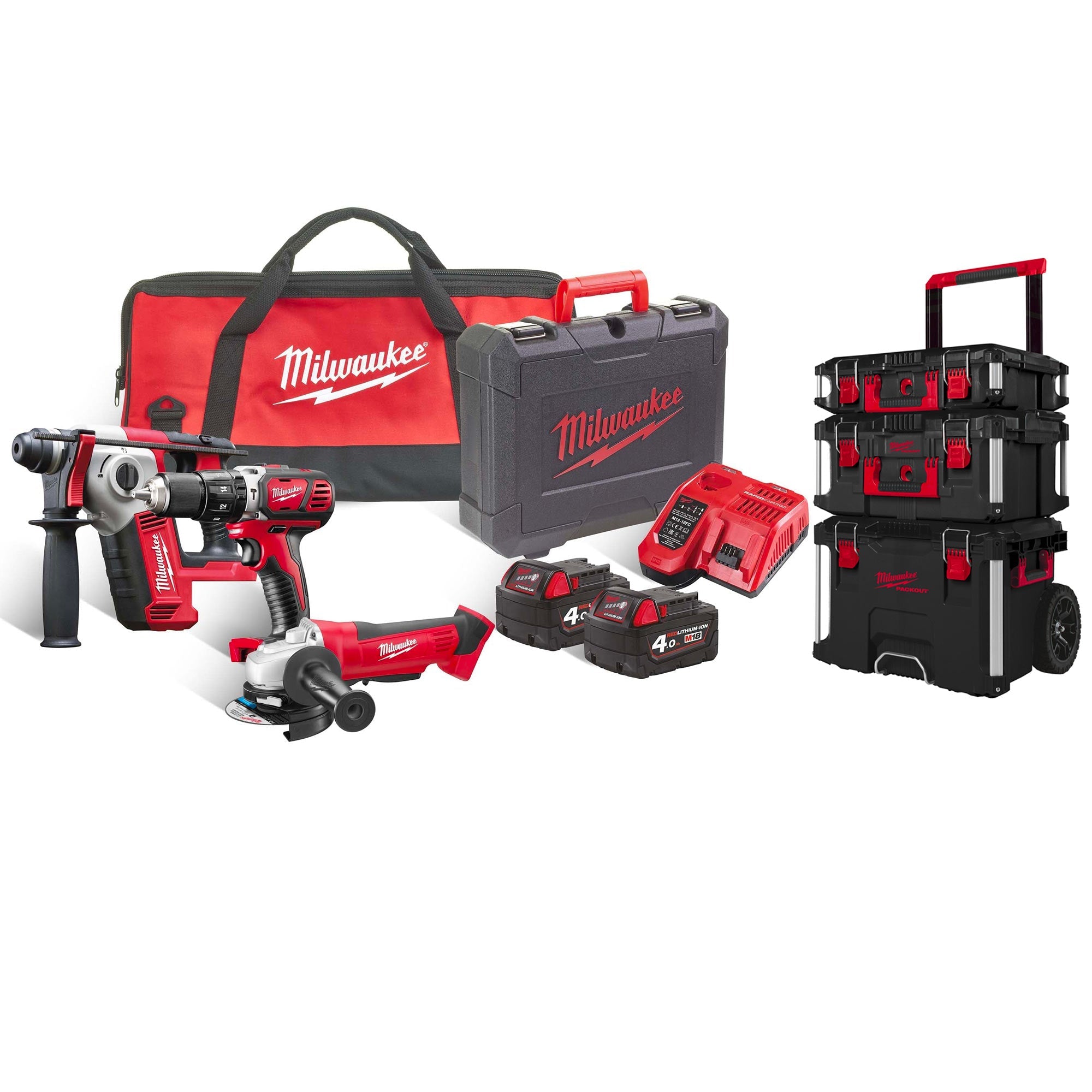 Kit Milwaukee M18 BPP3A-402TSM