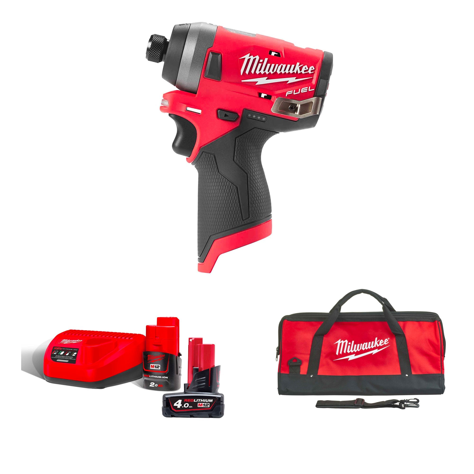 Visseuse à Chocs Milwaukee M12 FID-422 12V 2-4Ah