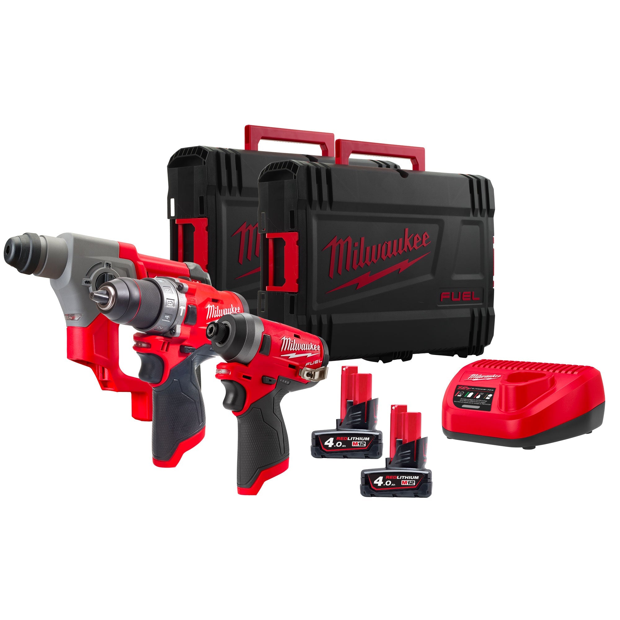 Kit Milwaukee M12 FPP3A-402X