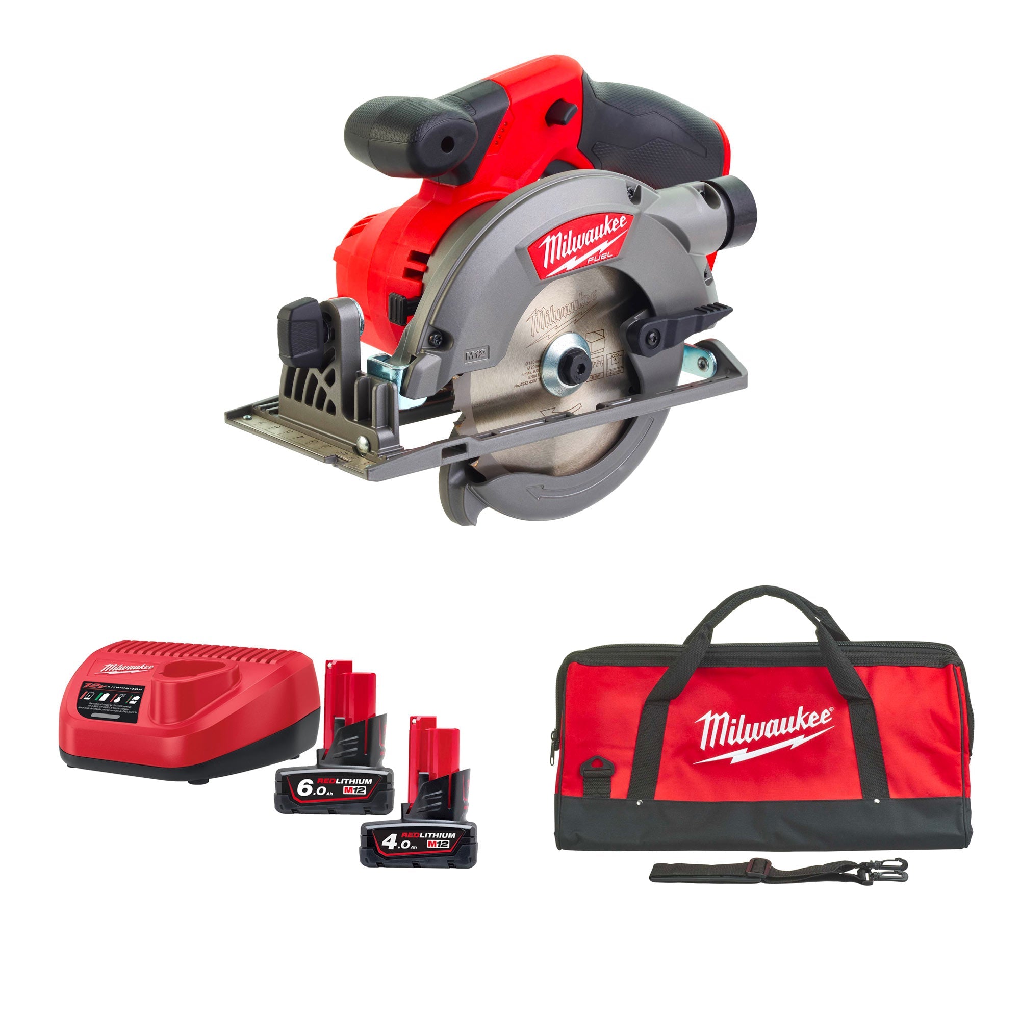 Scie Circulaire Milwaukee M12 CCS44-642 12V 4-6Ah