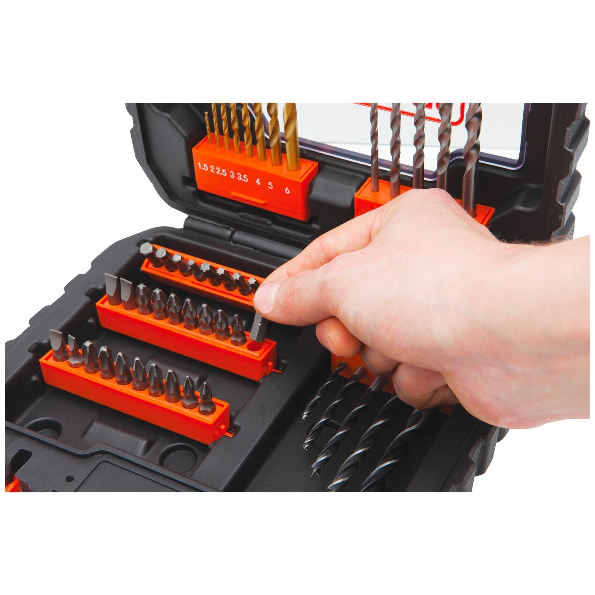 Ensemble de Perçage et de Vissage Black&Decker 50 pcs