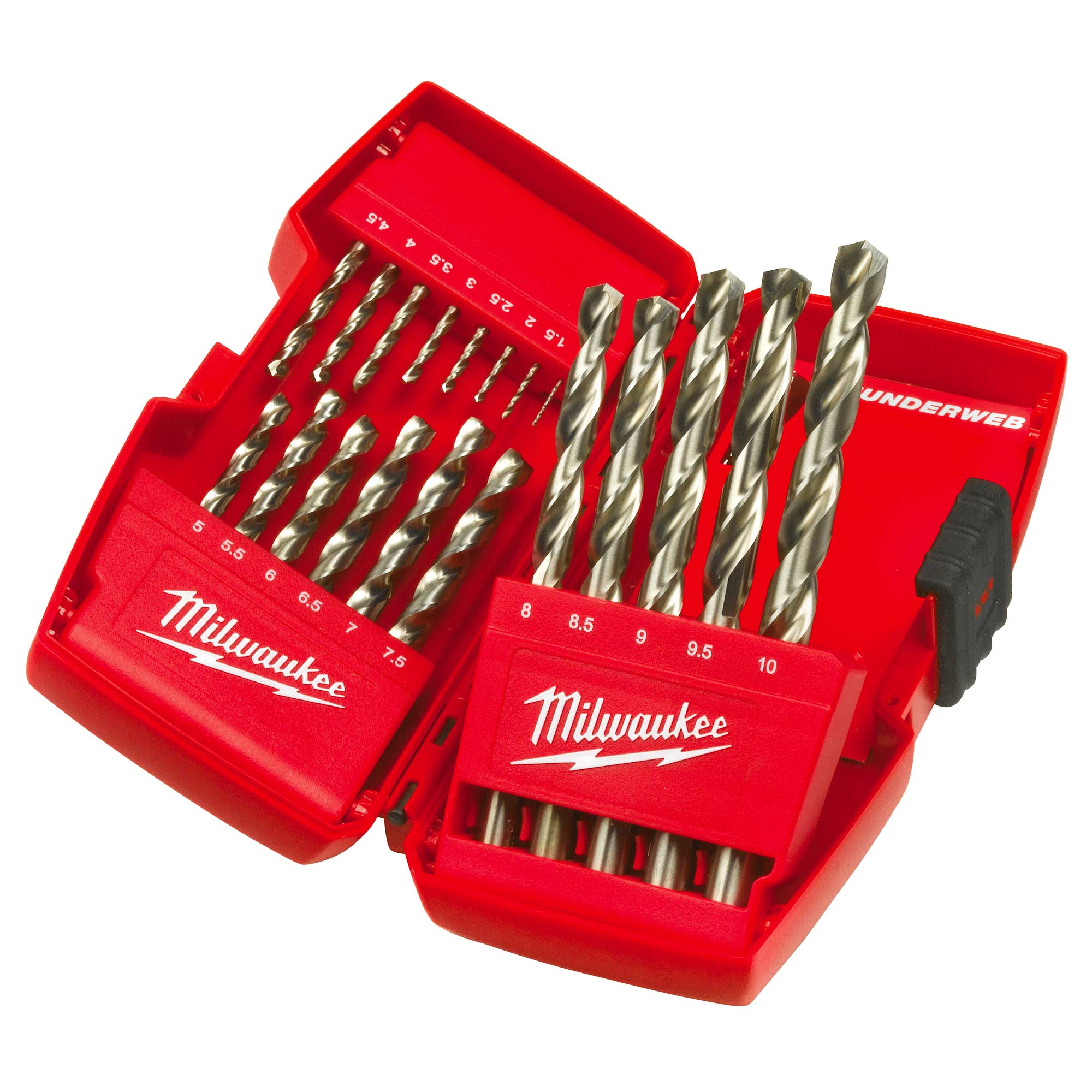 Jeu de Forets Milwaukee HSS-G 19 pcs