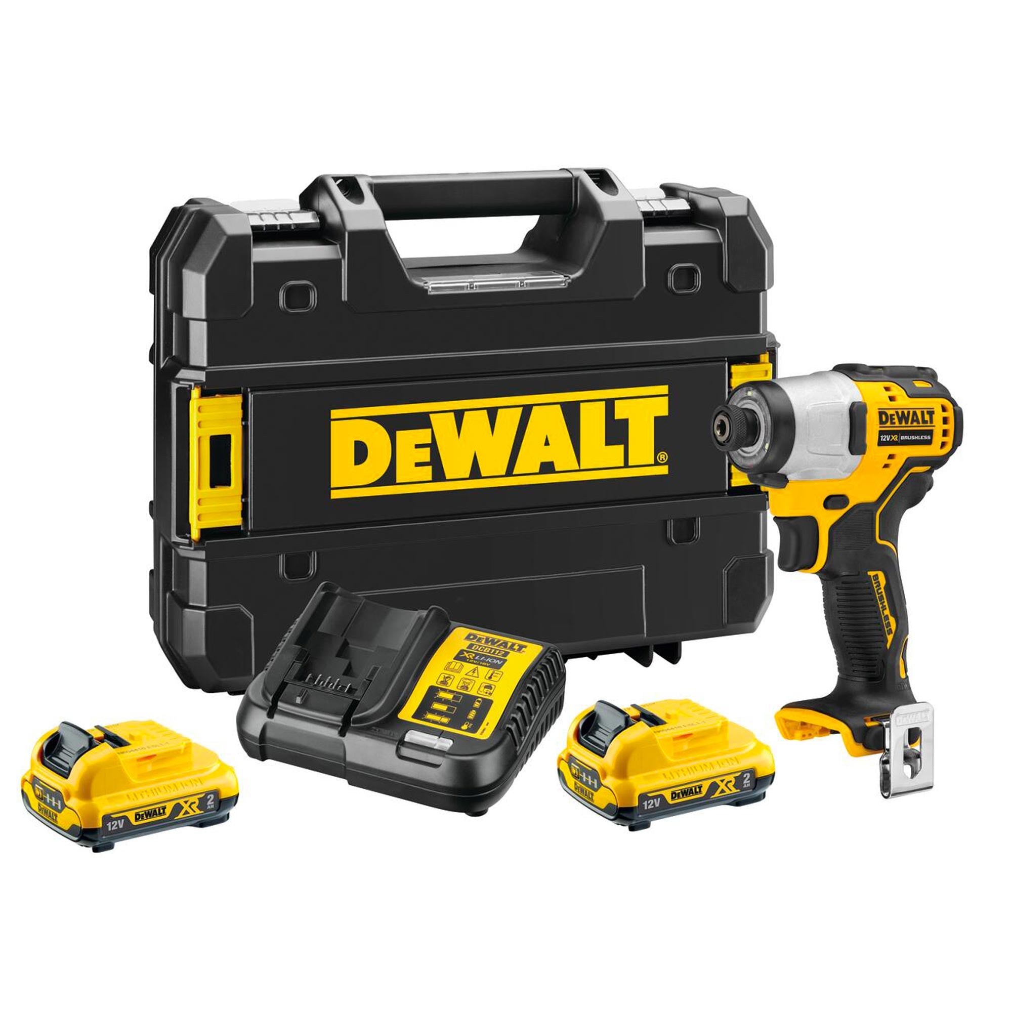 Visseuse à Chocs Dewalt DCF801D2-QW 12V 2Ah